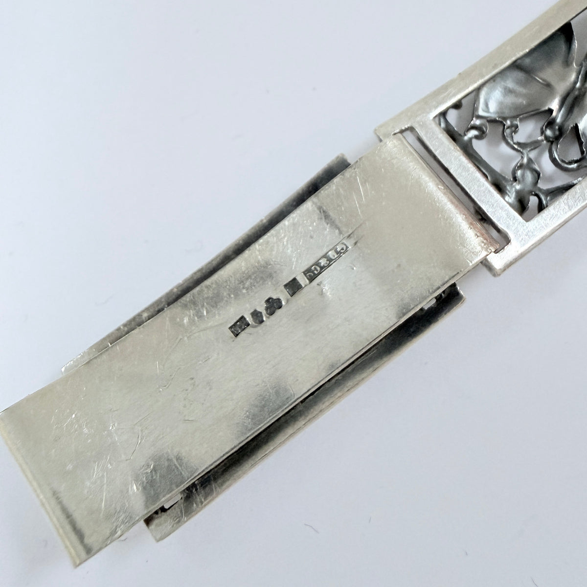 G Dahlgren, Sweden 1948. Vintage Sterling Silver Butterfly Bracelet.