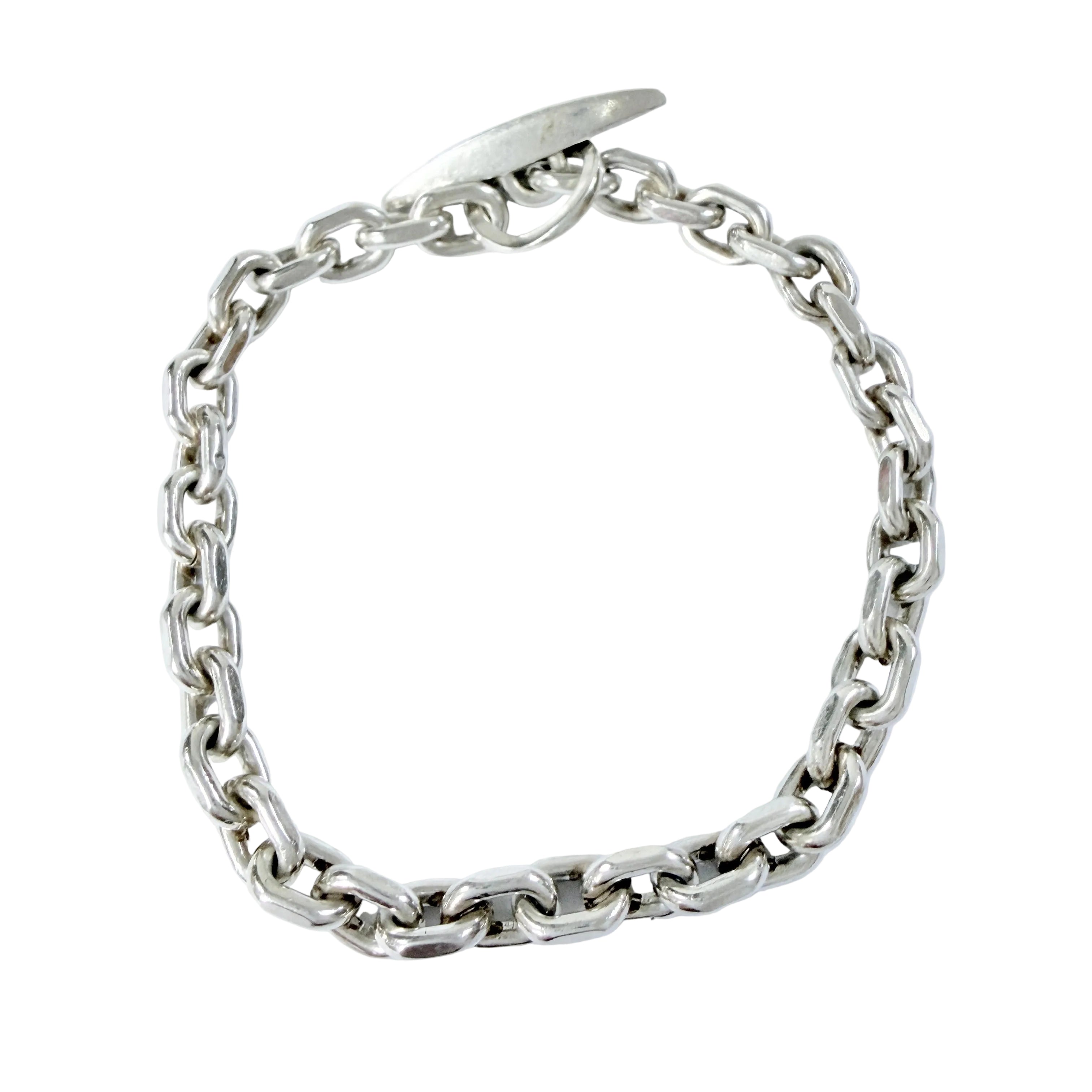 Viggo Wollny, Denmark ca 1960. Vintage Sterling Silver Toggle