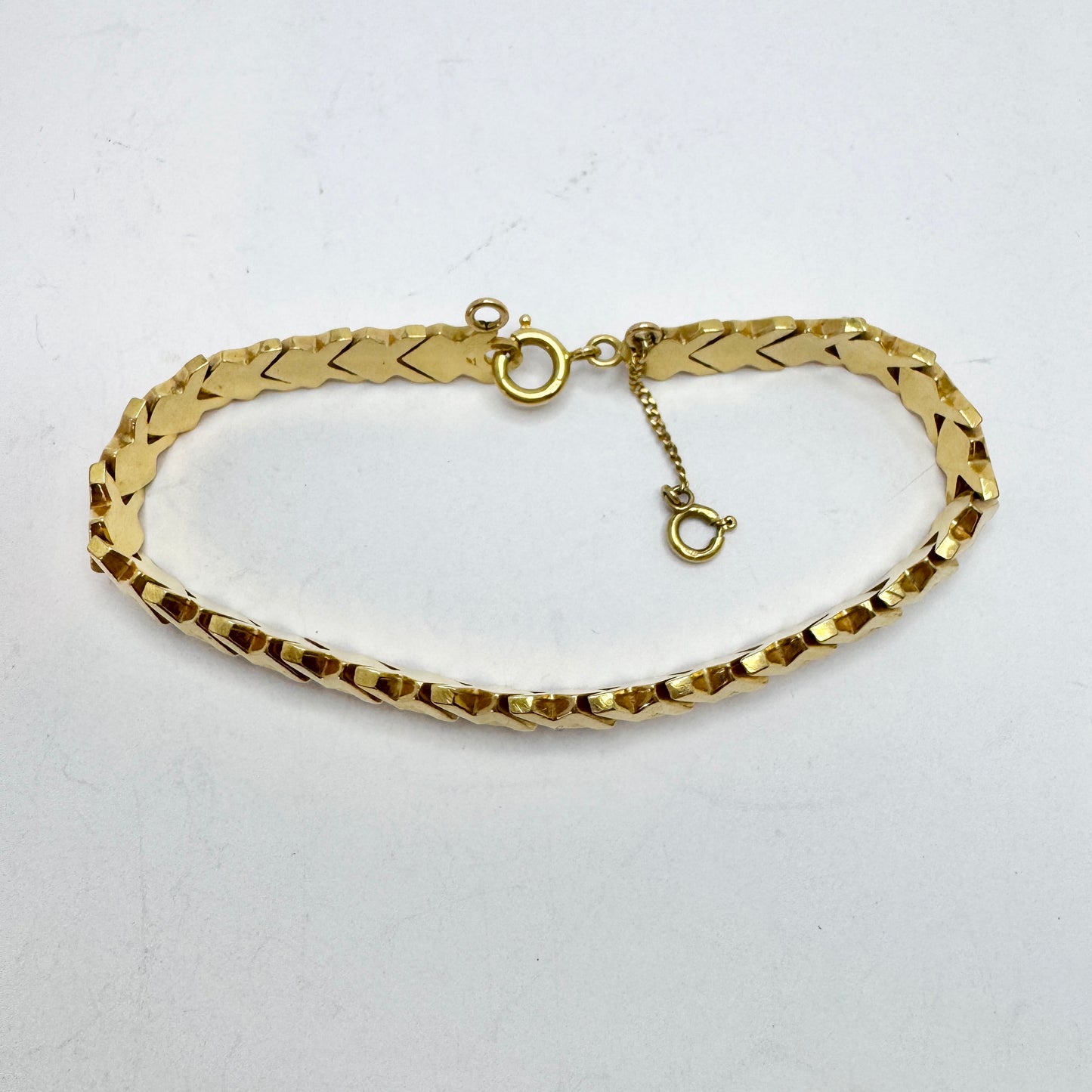 UNO A ERRE, Arezzo, Italy 1944-68 Vintage 18k Gold Bracelet