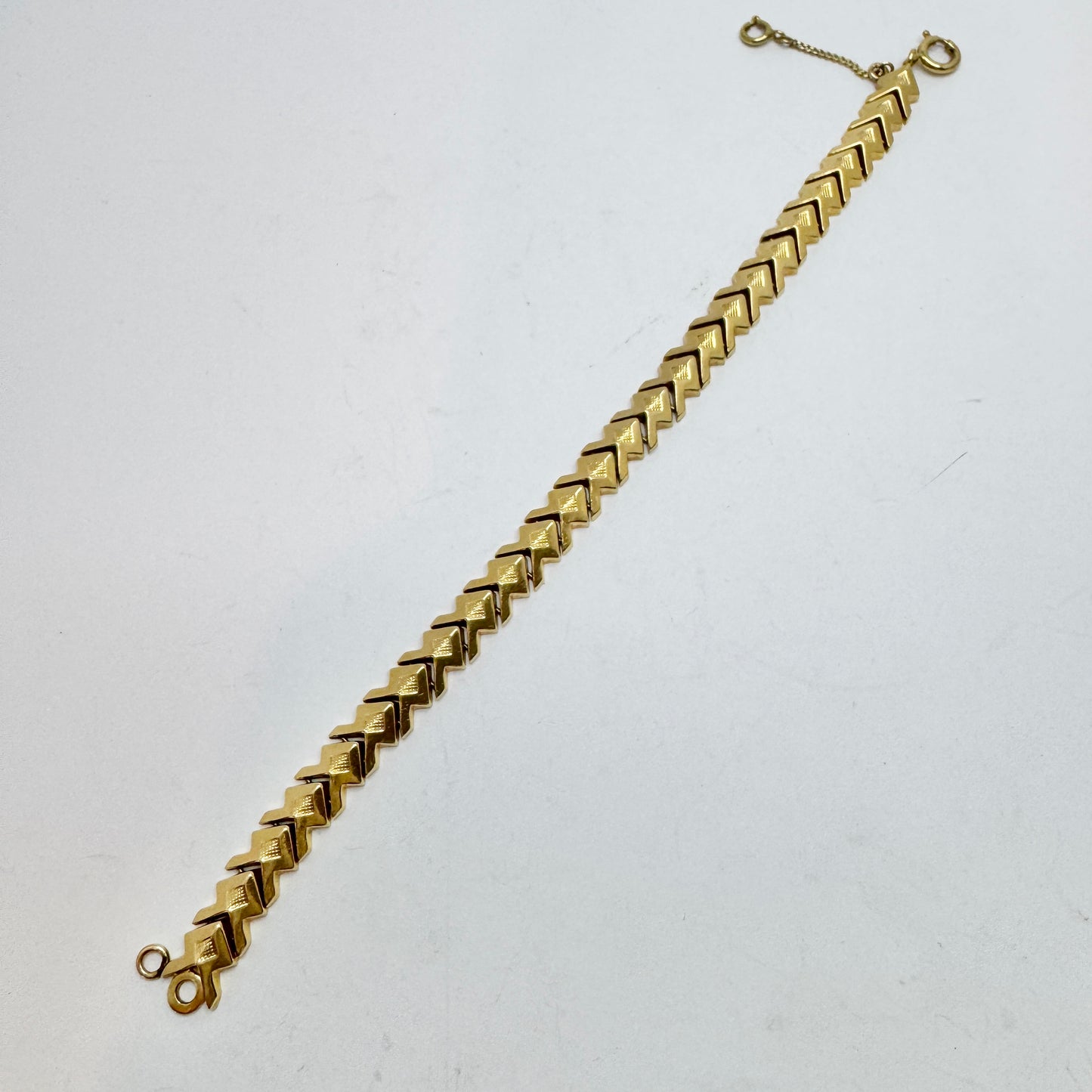 UNO A ERRE, Arezzo, Italy 1944-68 Vintage 18k Gold Bracelet