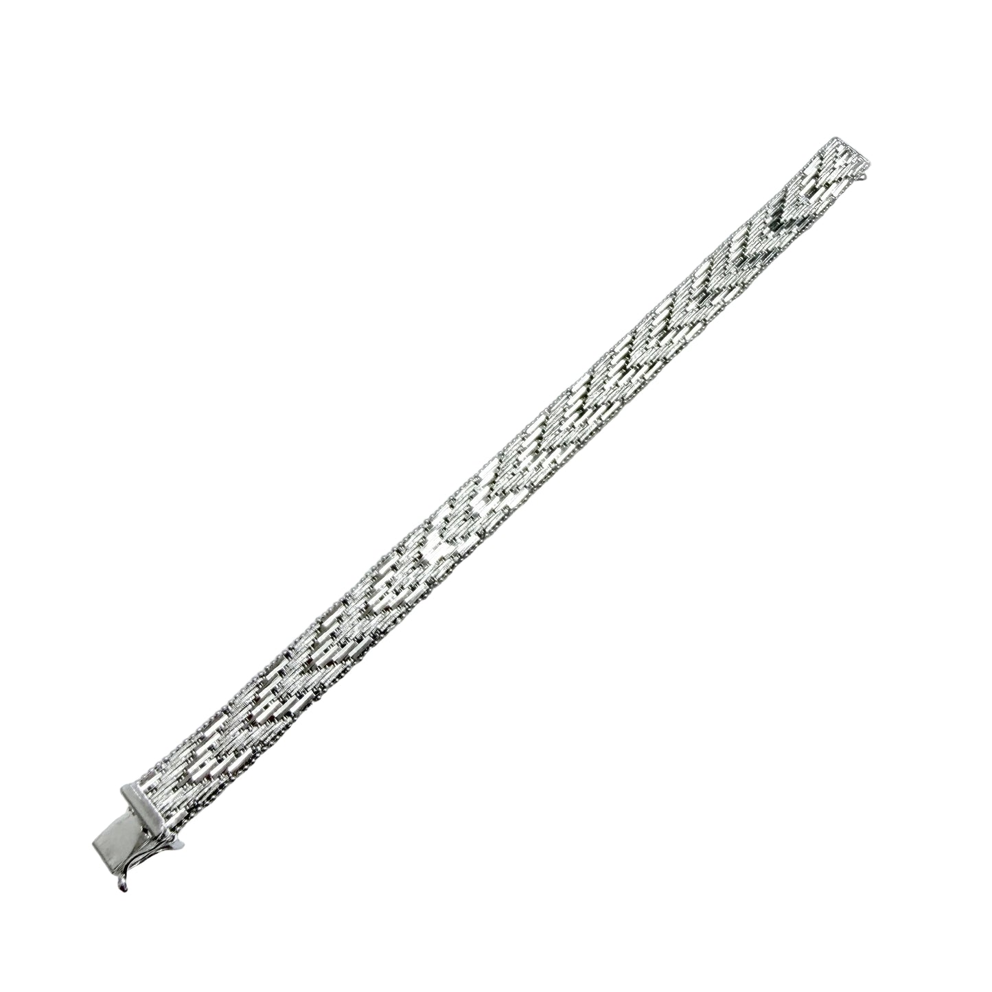 Italy. Vintage 835 Silver Bracelet.
