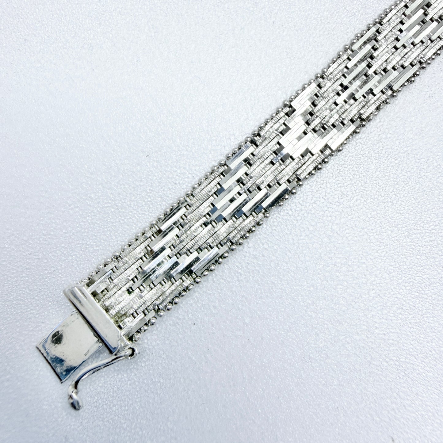 Italy. Vintage 835 Silver Bracelet.