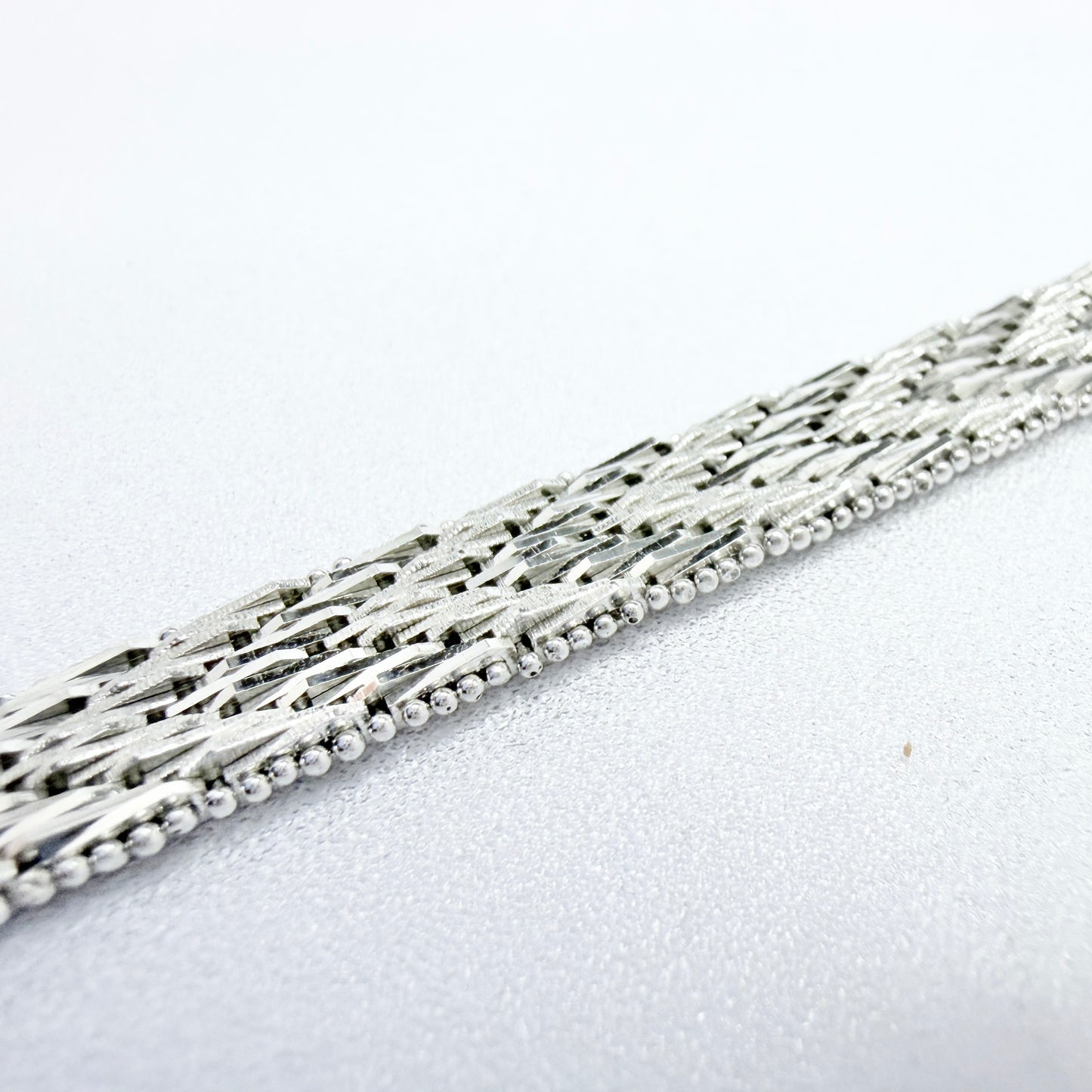 Italy. Vintage 835 Silver Bracelet.