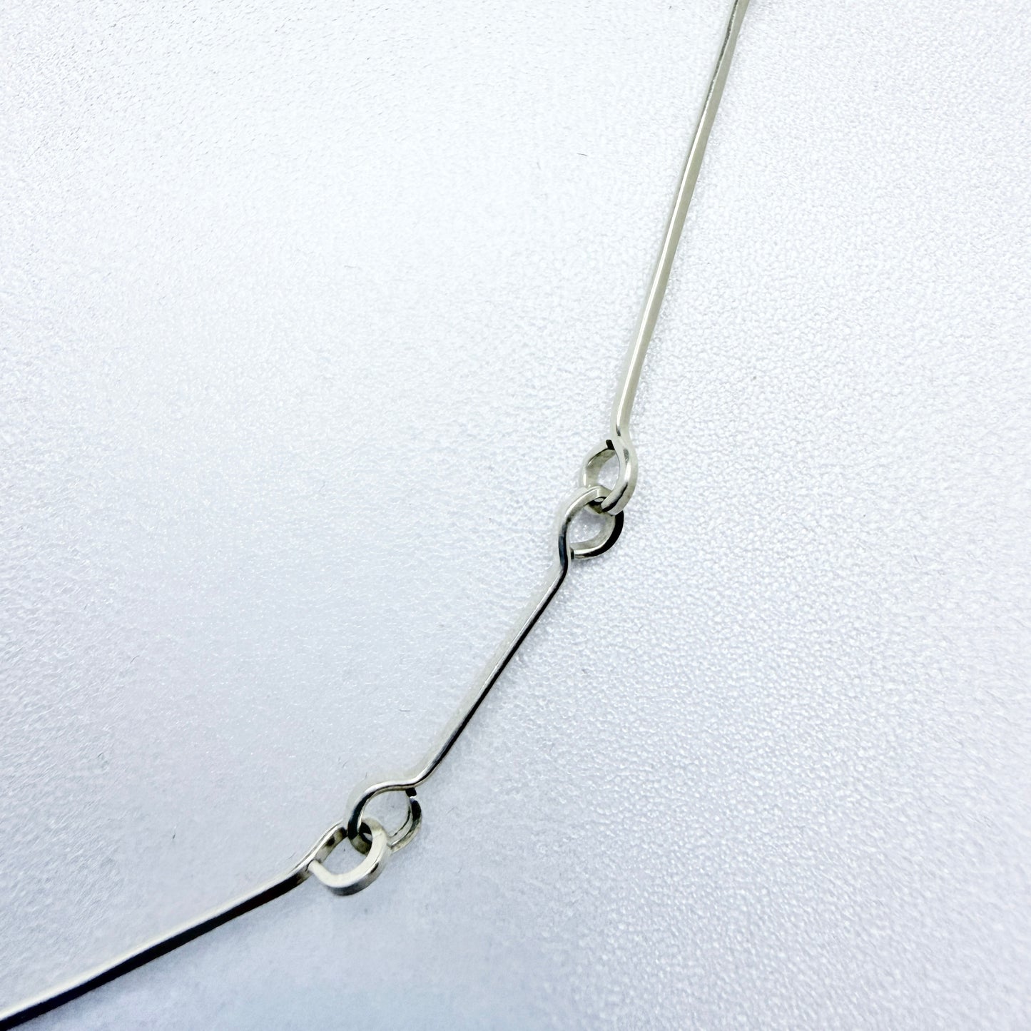 Birgitta Sanitate, Sweden 1977. Vintage Sterling Silver Necklace.