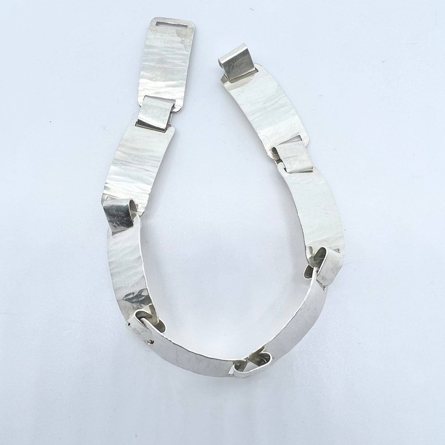 Perli, Germany c 1970s. Vintage Solid Silver Bracelet.