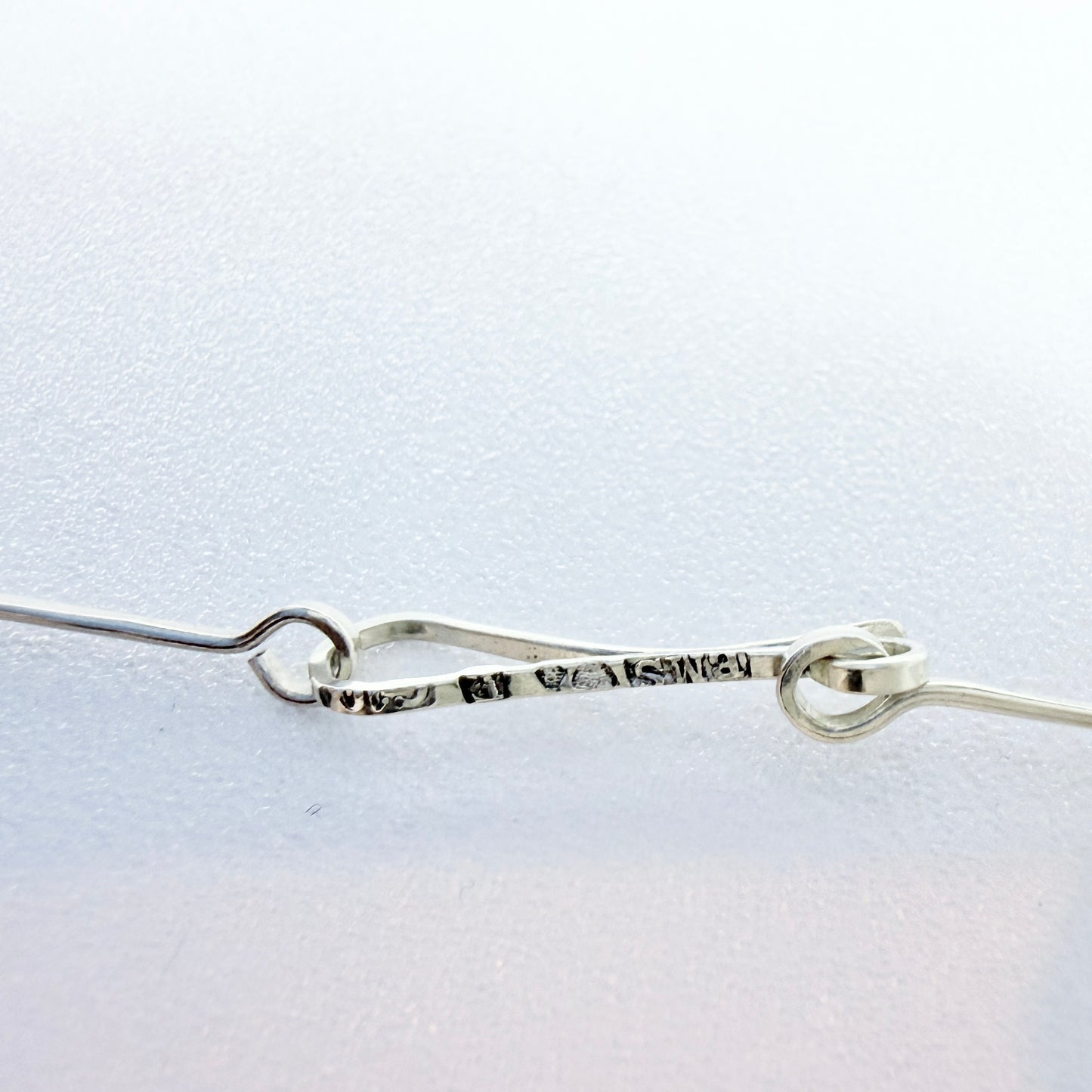 Birgitta Sanitate, Sweden 1977. Vintage Sterling Silver Necklace.