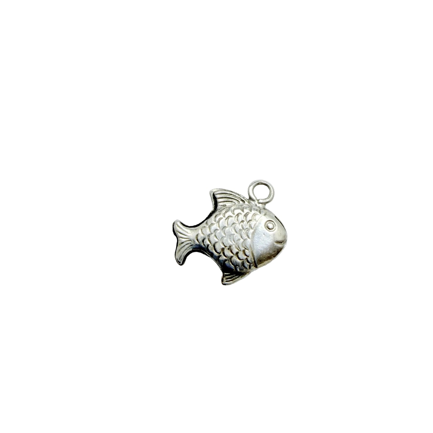 ABK, Sweden 1962. Vintage Solid Silver Fish Charm