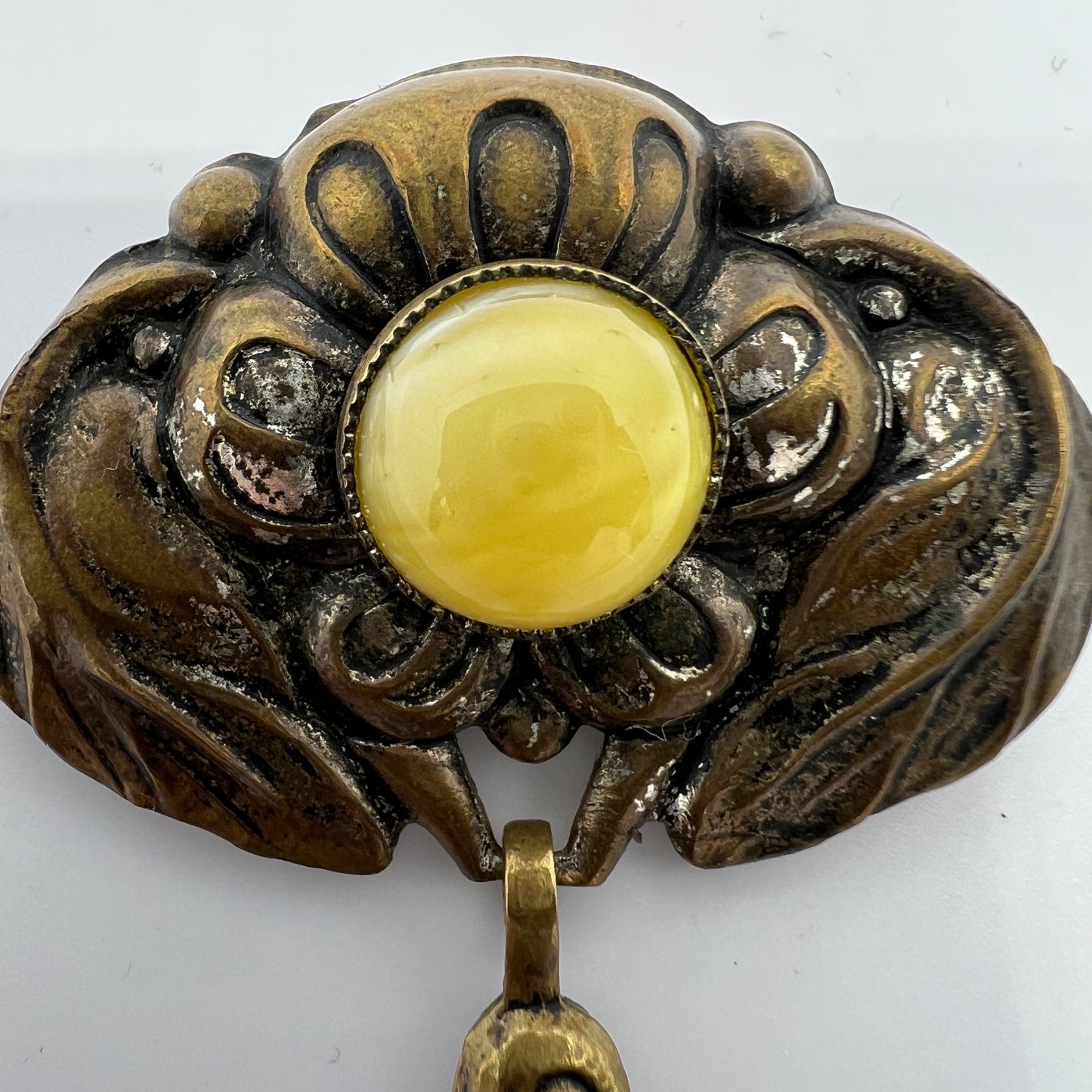 Denmark Early 1900s Art Nouveau Skonvirke Brooch.