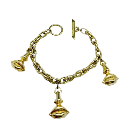 Salvador Dali Aphrodite Surrealist Pendant Charm Bracelet