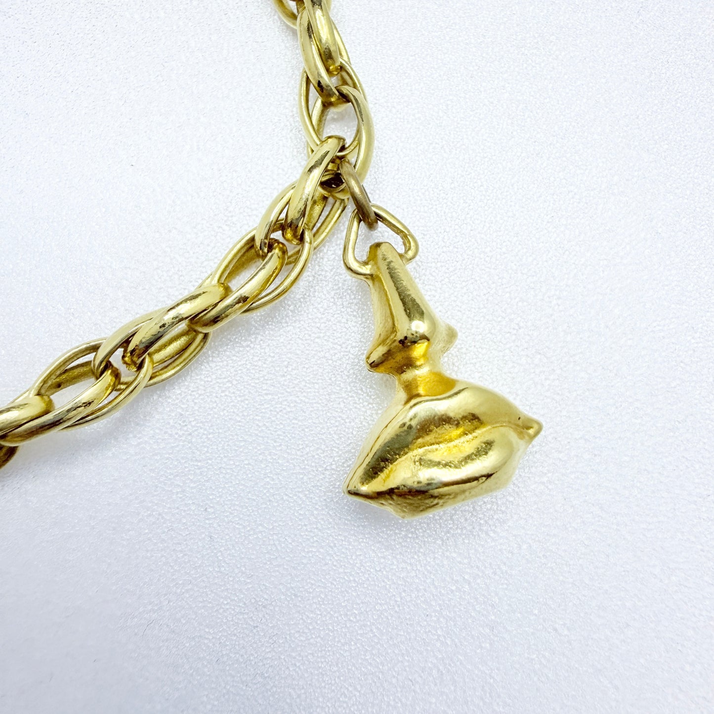 Salvador Dali Aphrodite Surrealist Pendant Charm Bracelet