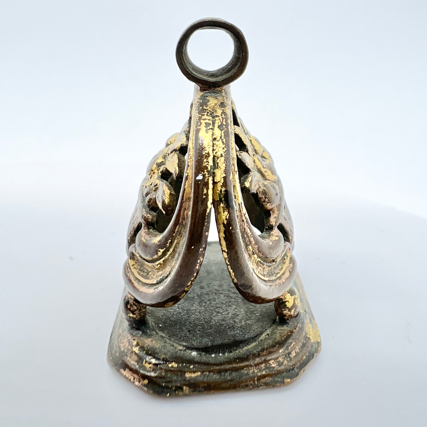 Antique Georgian Gilt Bronze Fob Seal Pendant. Scandinavia early 1800s