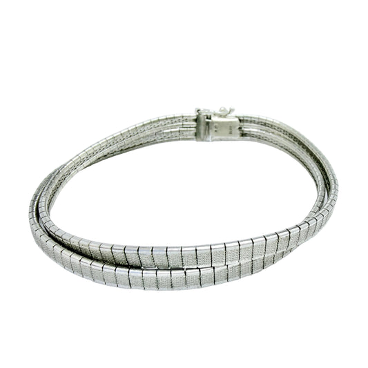 Vintage ca 1970. Solid Silver Bracelet.