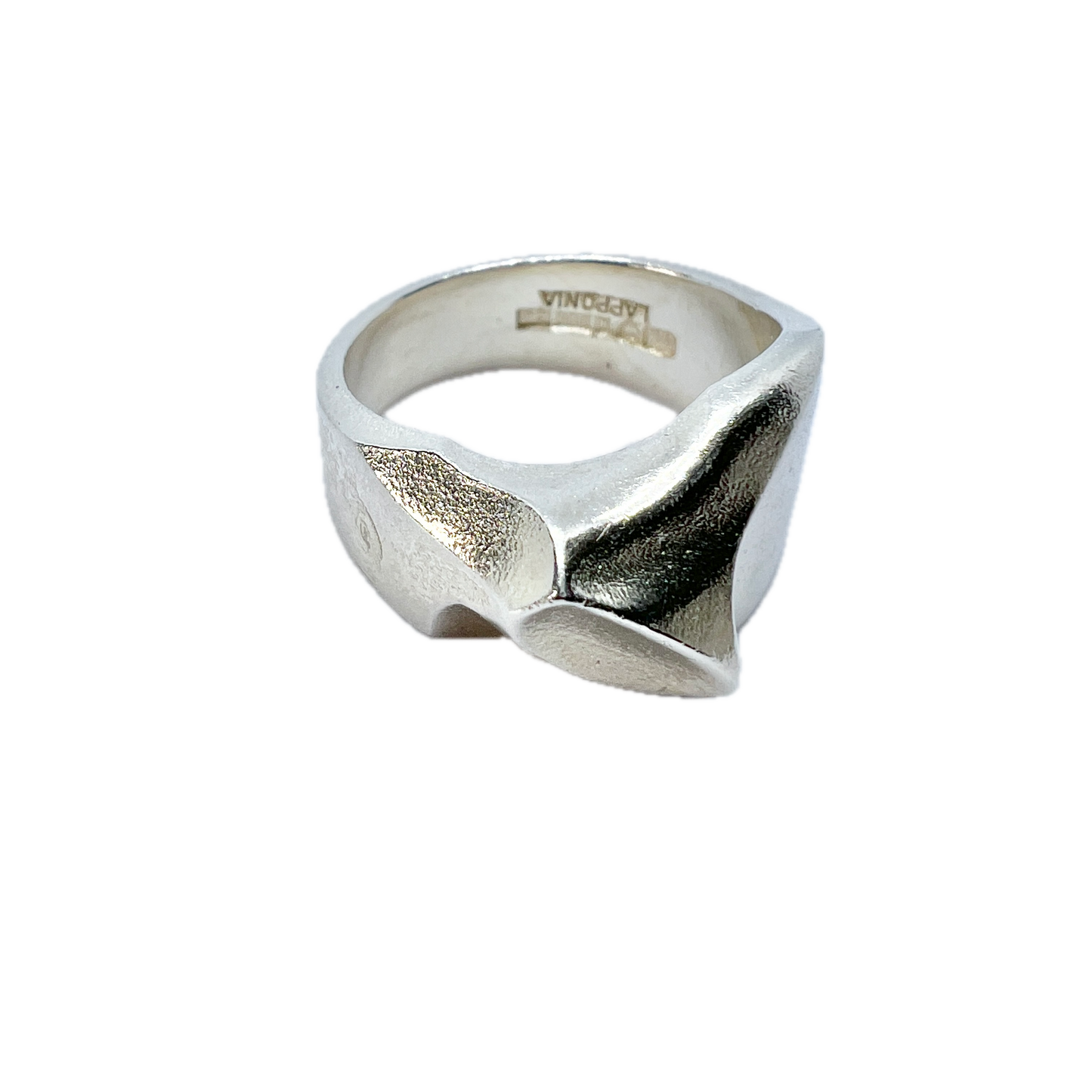 Bjorn Weckstrom for Lapponia, Finland 1978. Vintage Sterling Silver Ring.