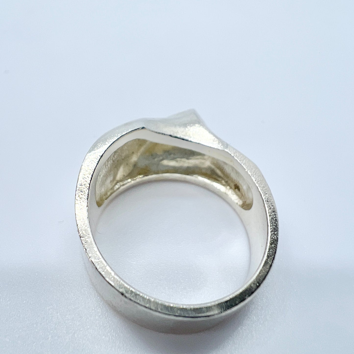 Bjorn Weckstrom for Lapponia, Finland 1978. Vintage Sterling Silver Ring.
