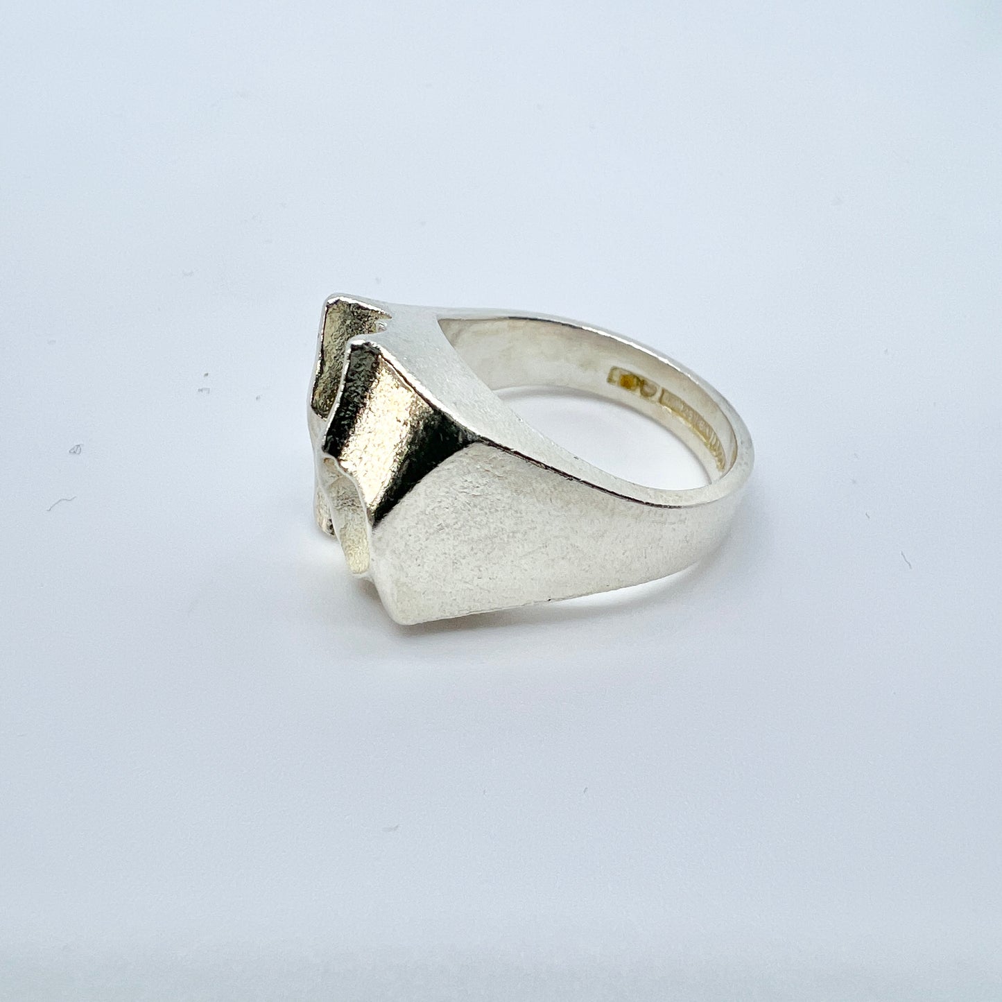 Bjorn Weckstrom for Lapponia, Finland 1979. Vintage Sterling Silver Ring.