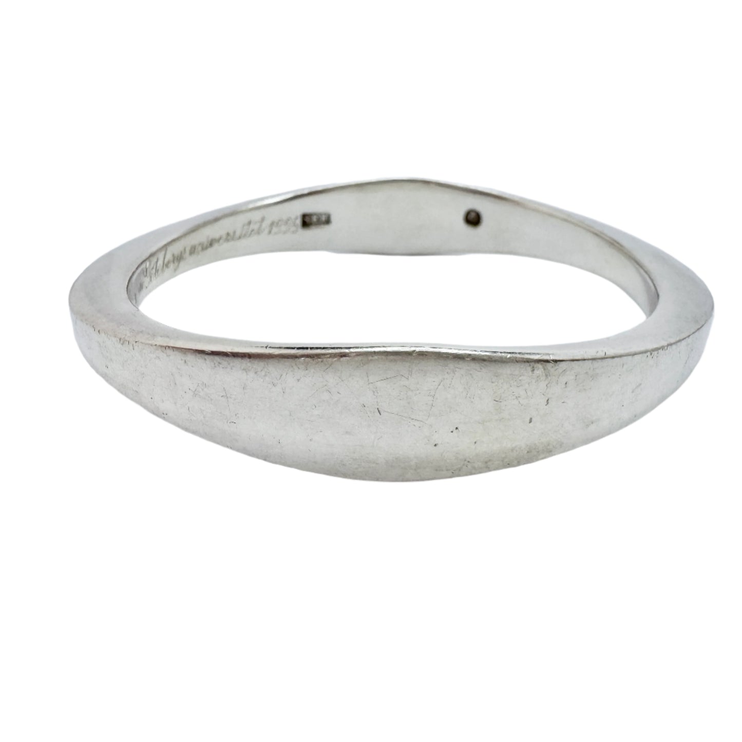 Högberg, Gothenburg Sweden. Chunky Vintage Sterling Silver Bangle.