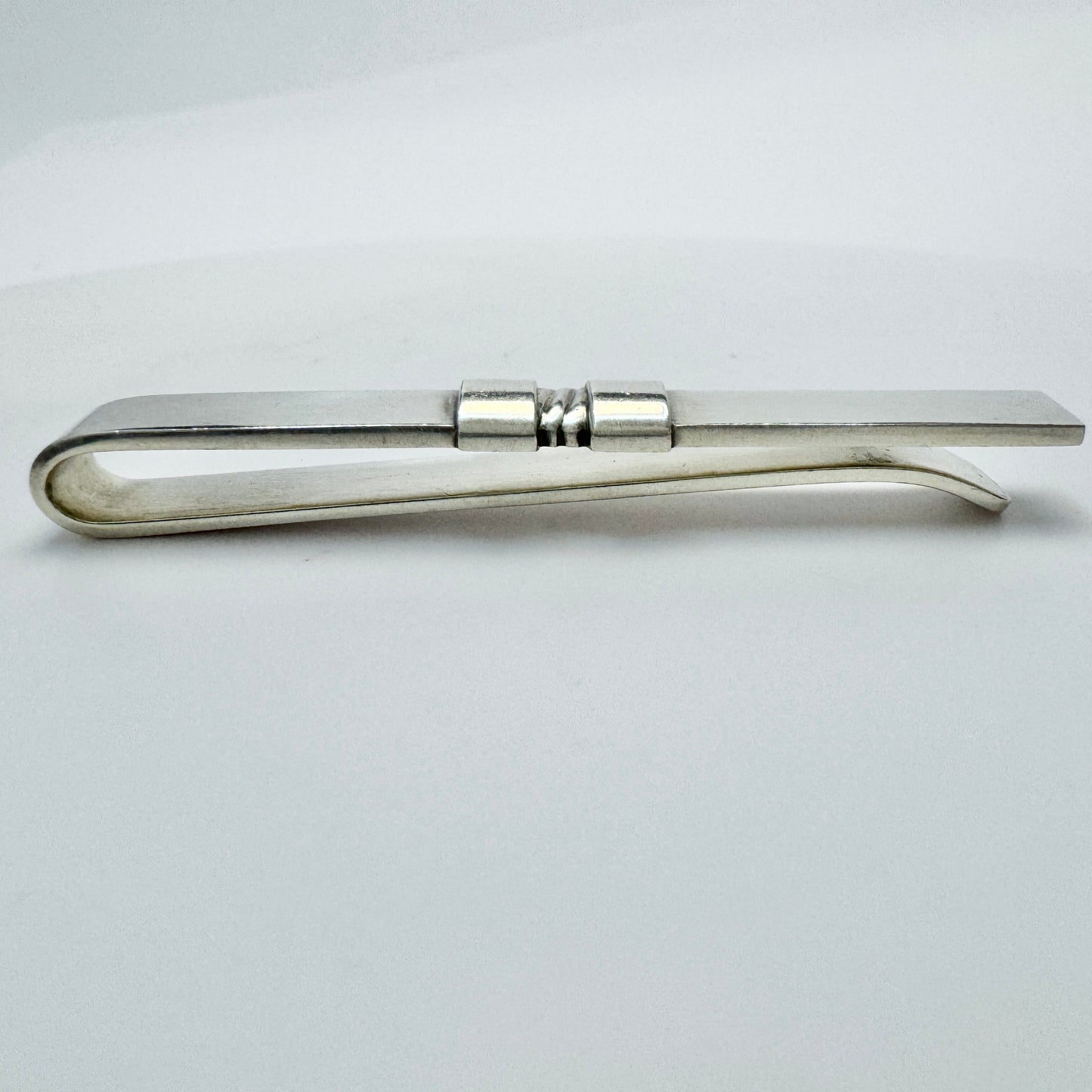 Georg Jensen, Denmark. Vintage Sterling Silver Tie Clip. Design 74A