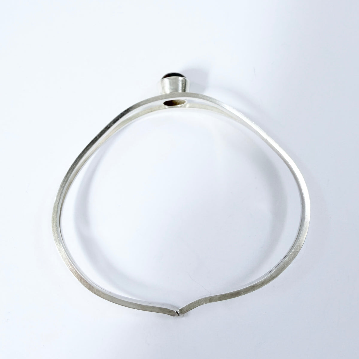 Martin Öhman, Sweden 1966. Vintage Sterling Silver Tiger's Eye Arm Bracelet.