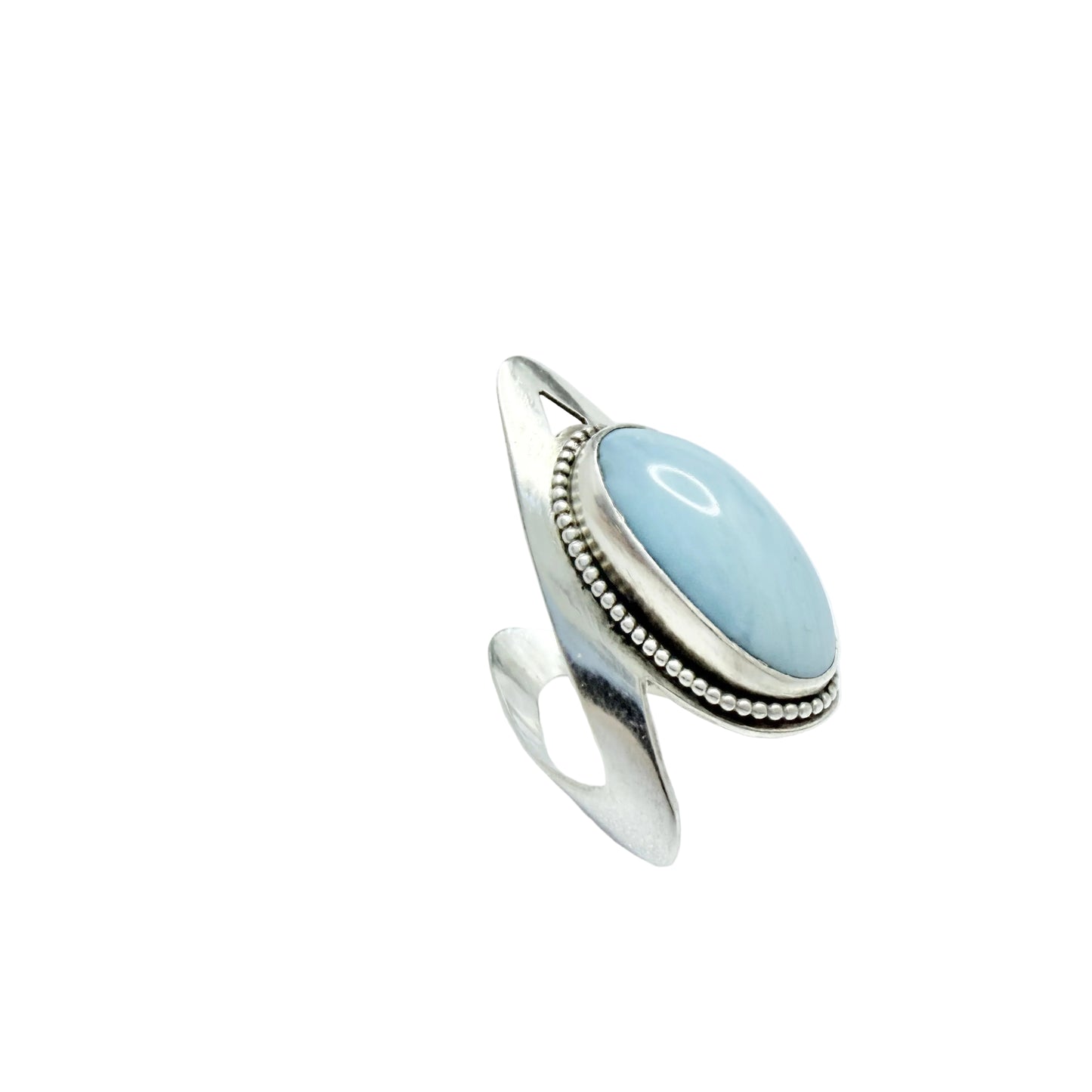 Sweden. Vintage Sterling Silver Bergslagen-stone Ring.