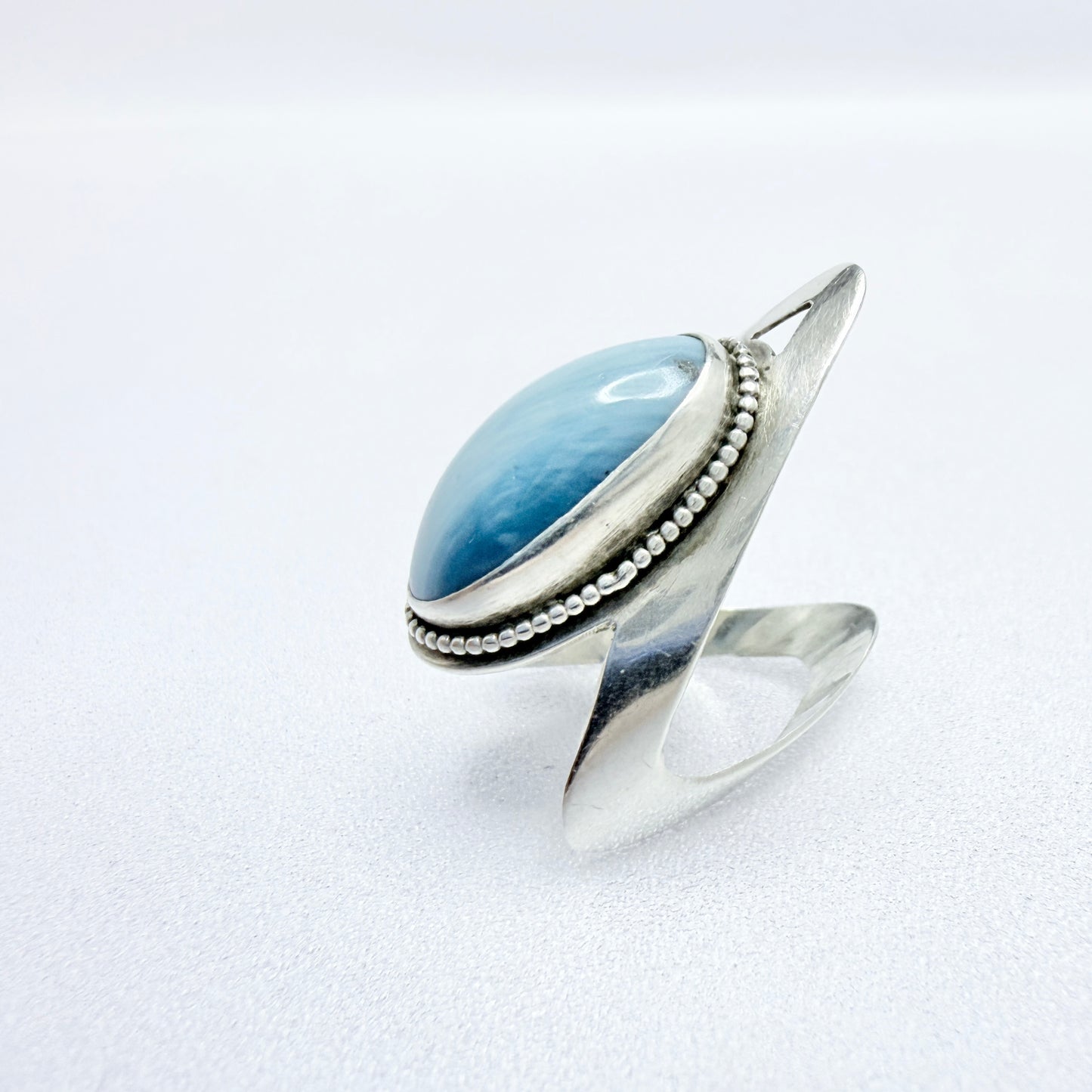 Sweden. Vintage Sterling Silver Bergslagen-stone Ring.