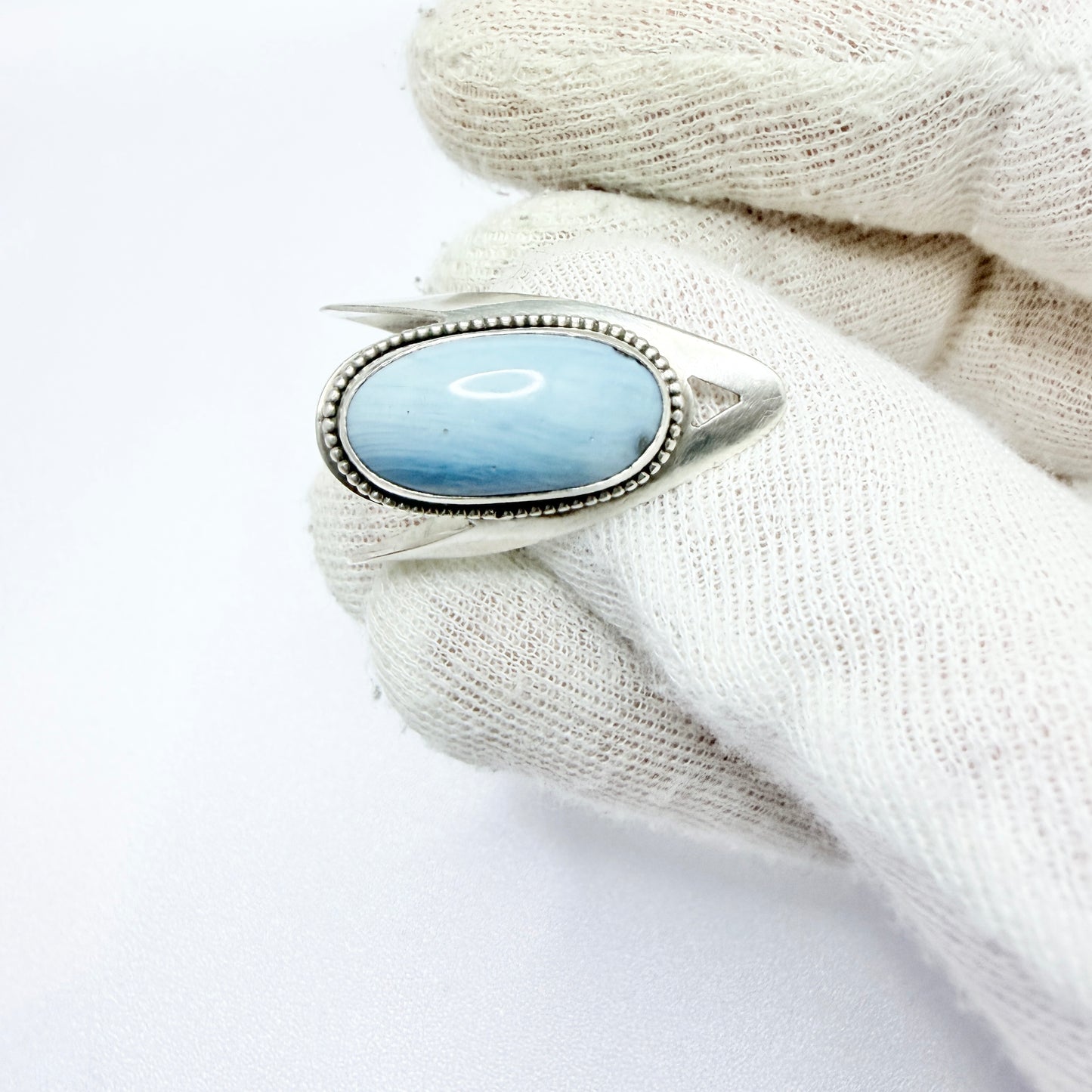 Sweden. Vintage Sterling Silver Bergslagen-stone Ring.