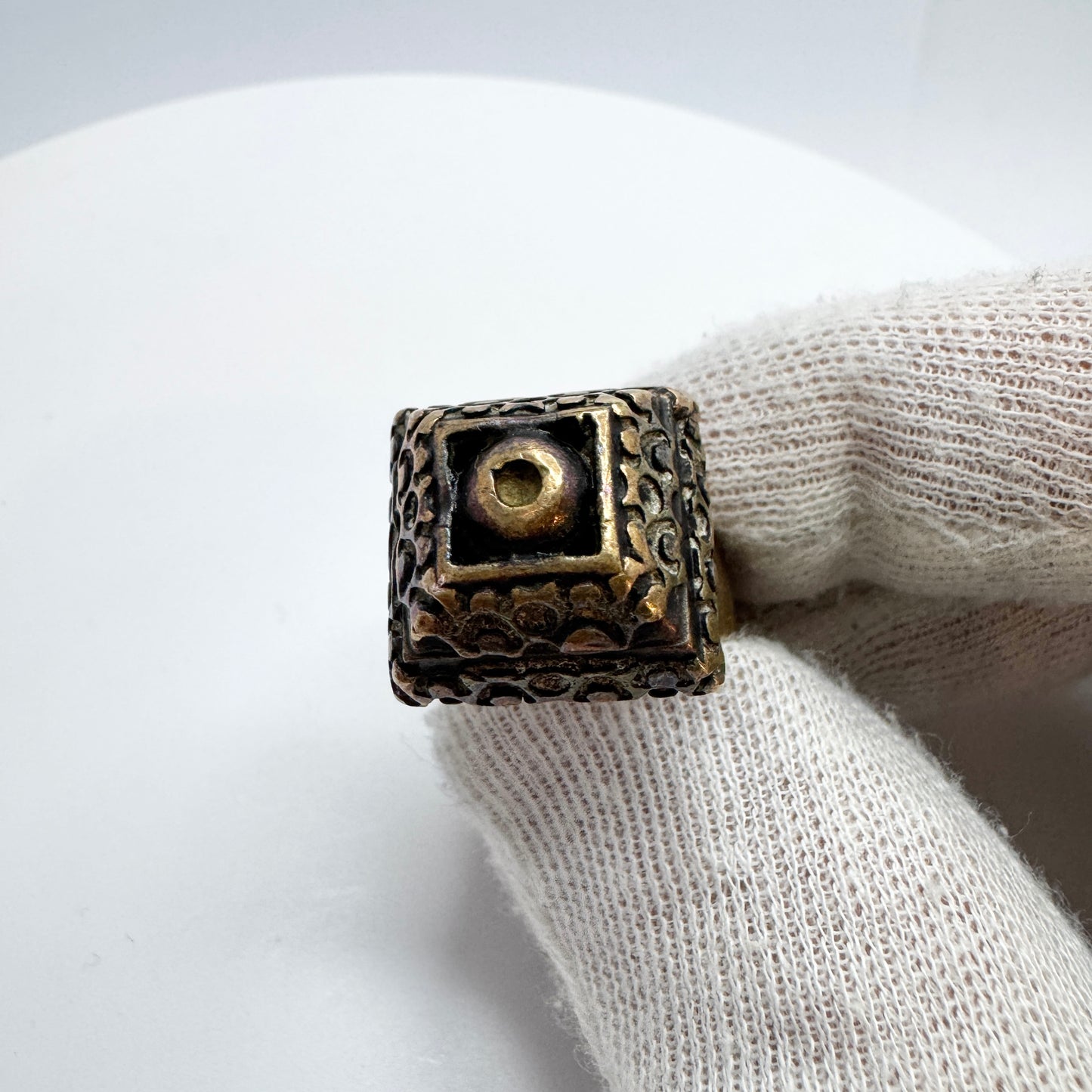 Pentti Sarpaneva, Finland 1970s. Vintage Bronze Ring. Signed.