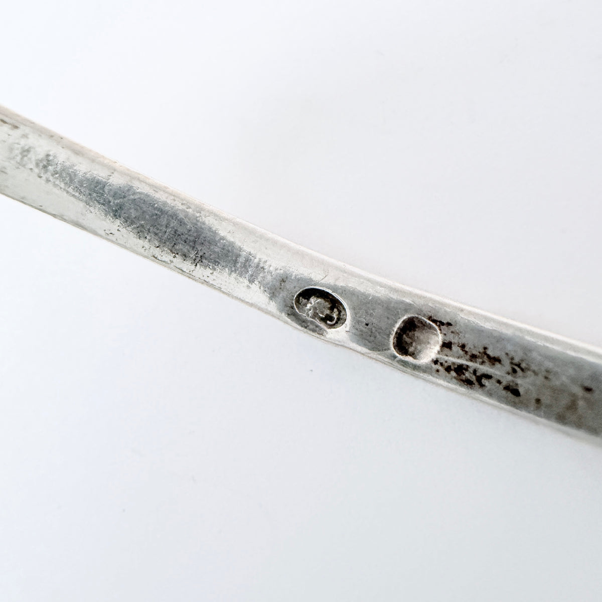 Warzaw, Poland 1960-70s. Vintage Solid Silver Bangle Bracelet.