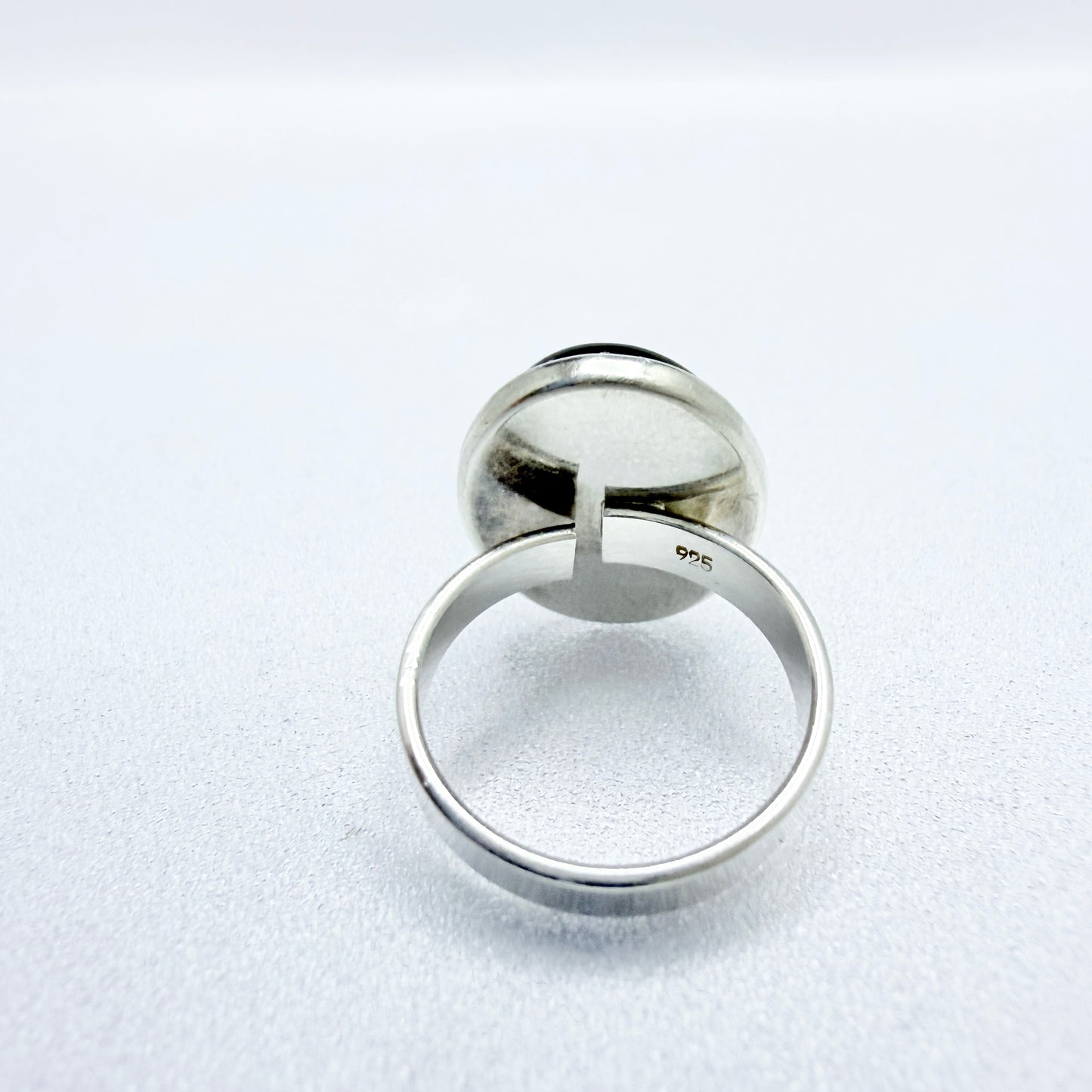 Vintage Sterling Silver Porphyry Ring.