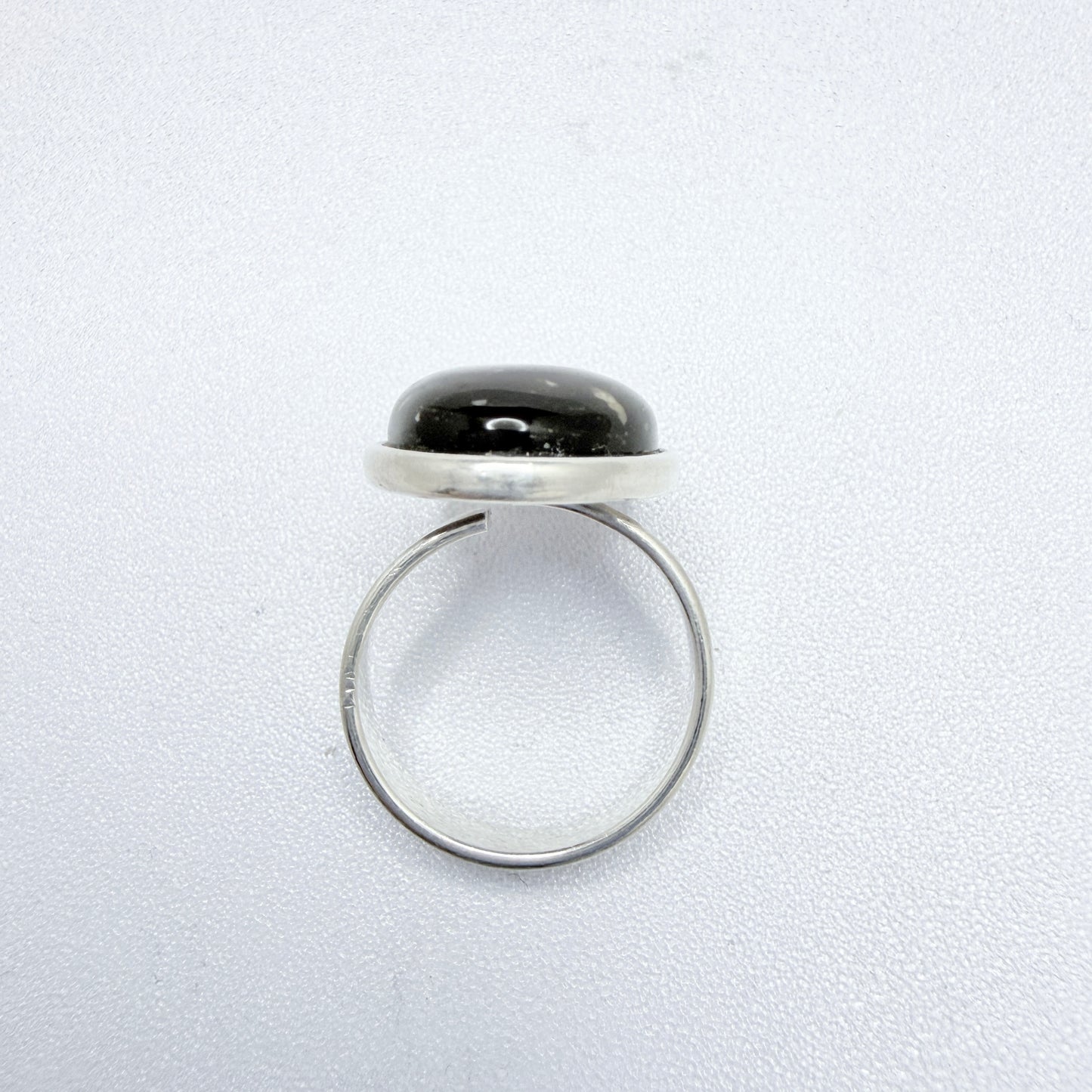 Vintage Sterling Silver Porphyry Ring.