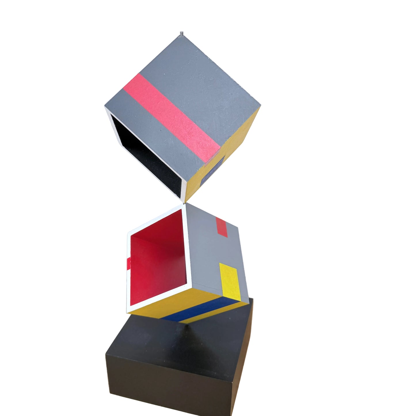 Curt Dahlén, Sweden. Vintage Sculpture. "Poly 11" year 1996. Signed.