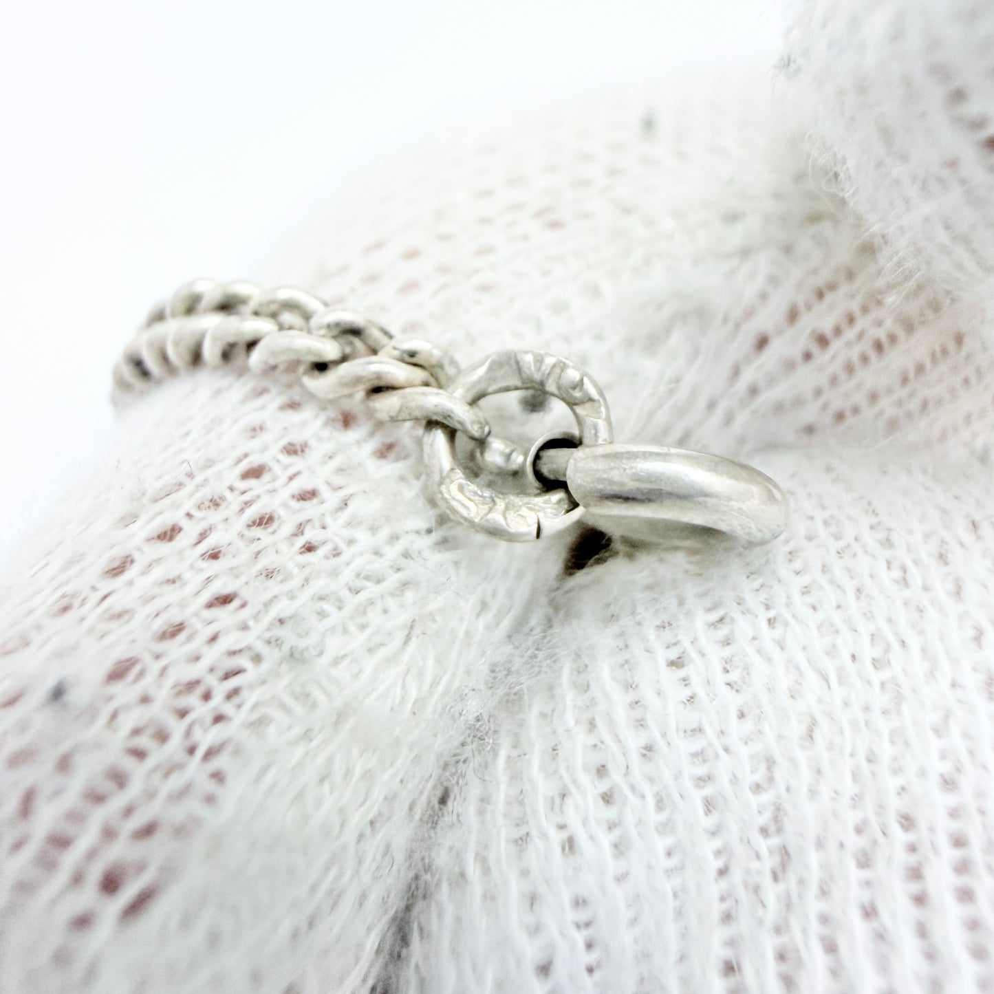 Vintage Solid Silver Zodiac Gemini Pendant Necklace.