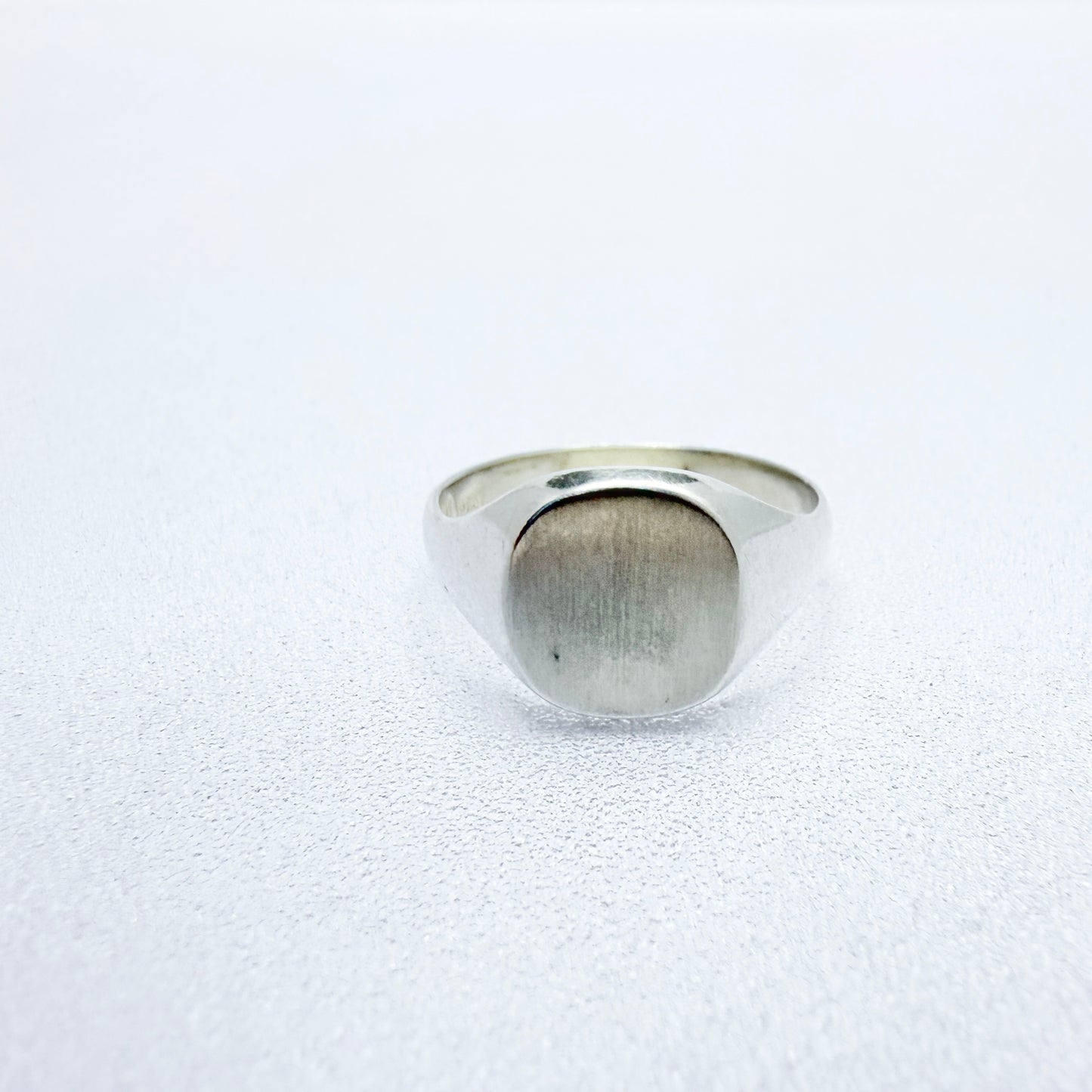 Victor Janson, Sweden. Vintage Sterling Silver Signet Ring.