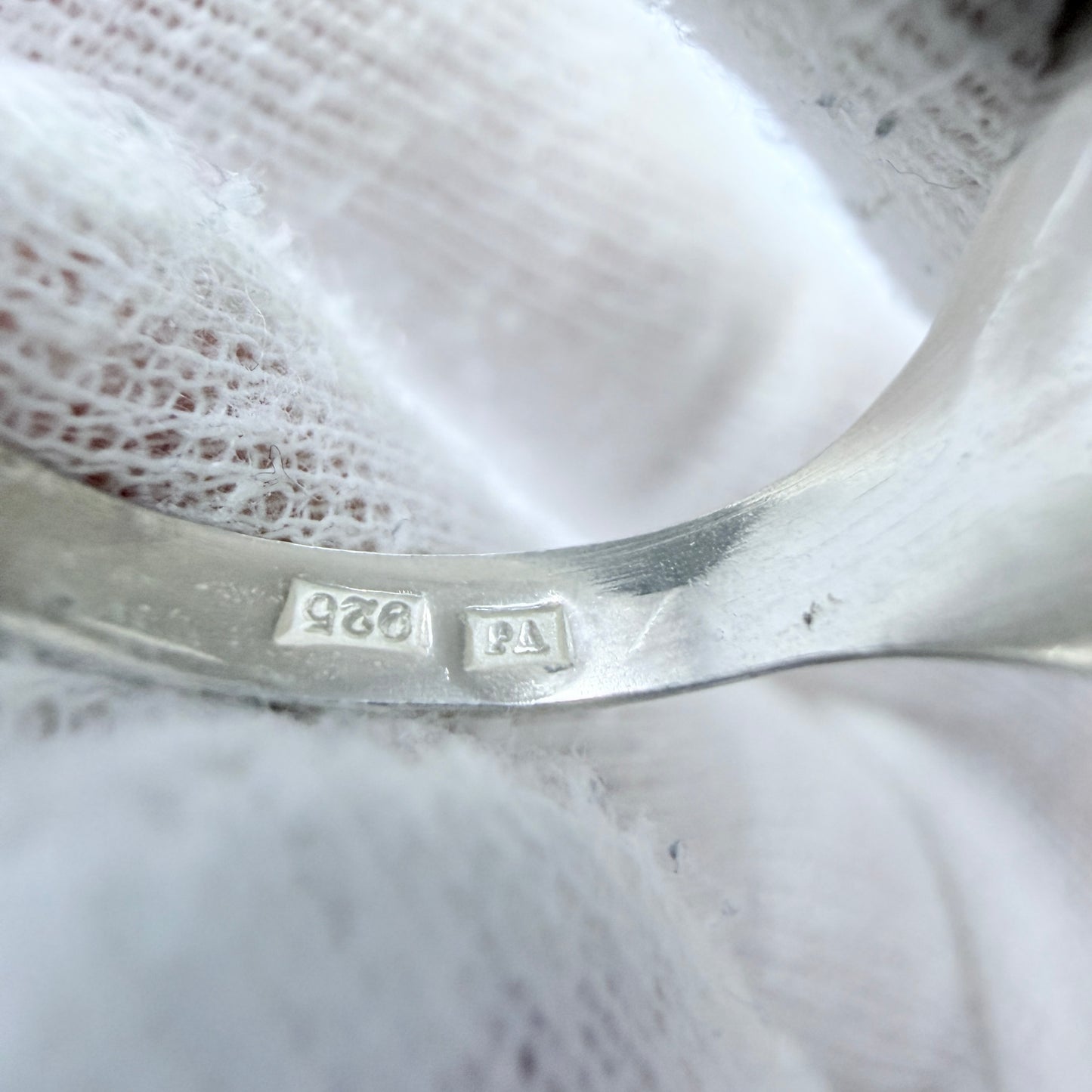 Victor Janson, Sweden. Vintage Sterling Silver Signet Ring.