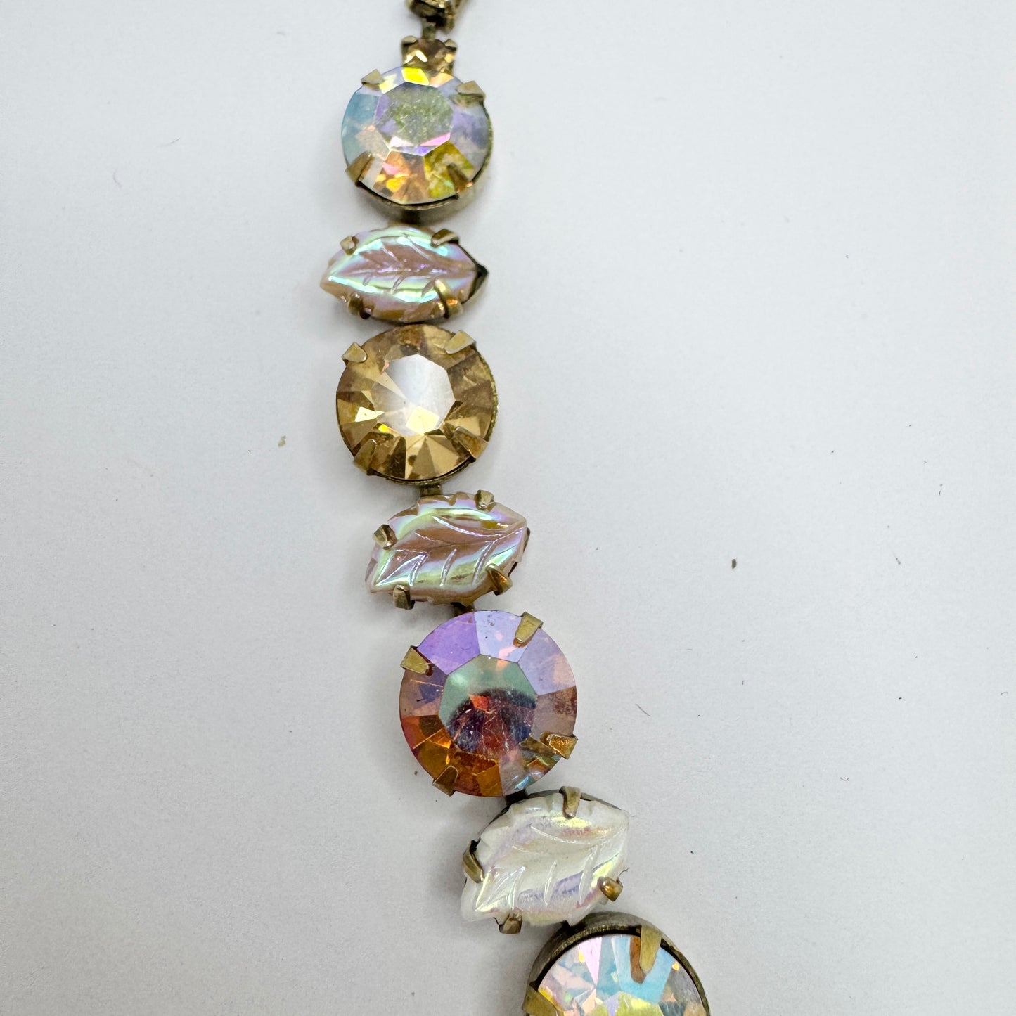 Signed Regency, Vintage ca 1950s. Vintage Costume Jewelry Necklace.