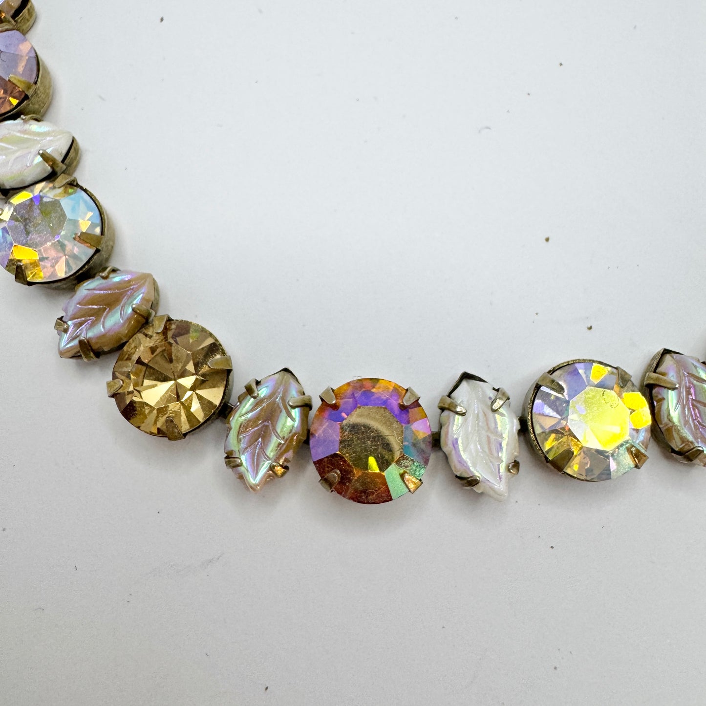 Signed Regency, Vintage ca 1950s. Vintage Costume Jewelry Necklace.