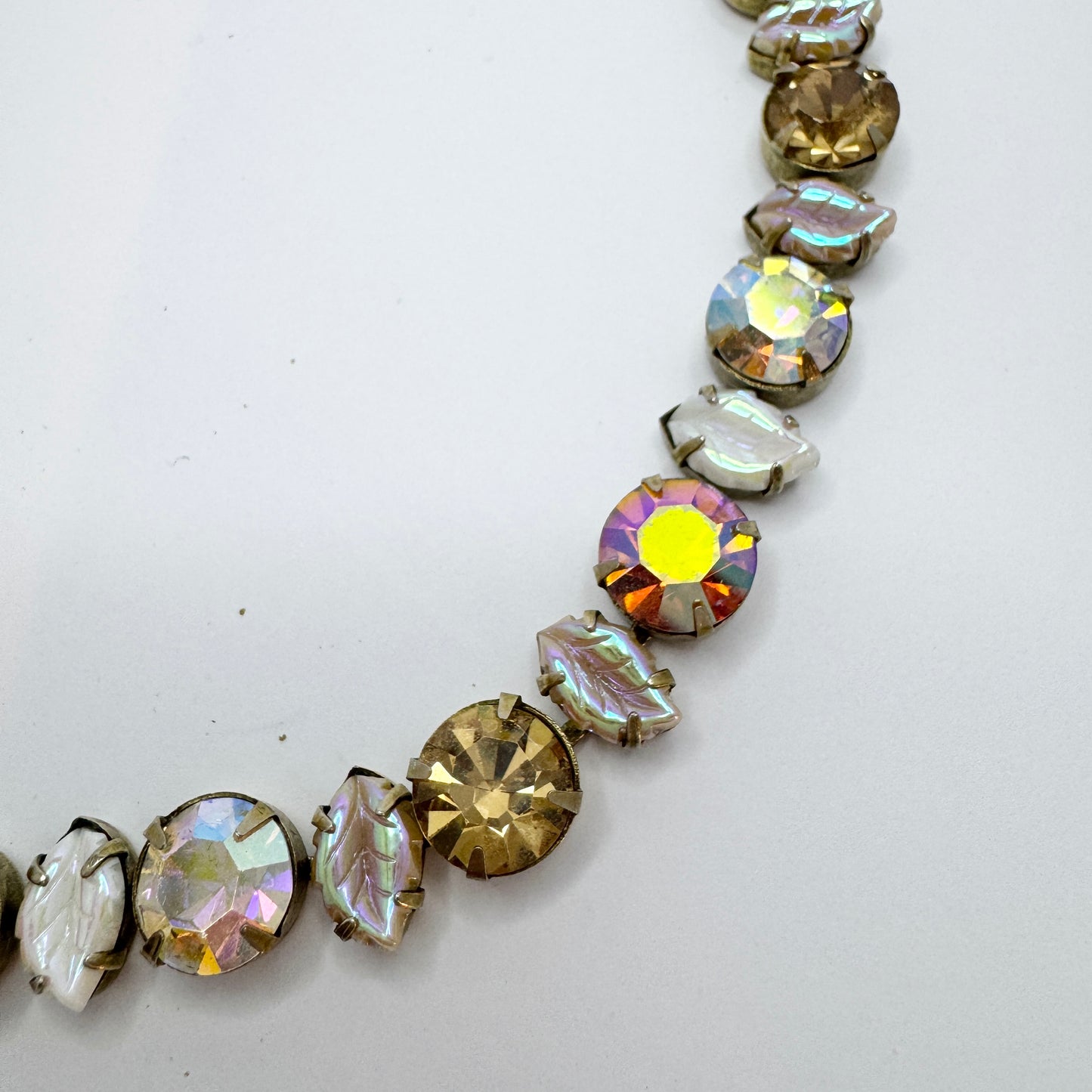 Signed Regency, Vintage ca 1950s. Vintage Costume Jewelry Necklace.