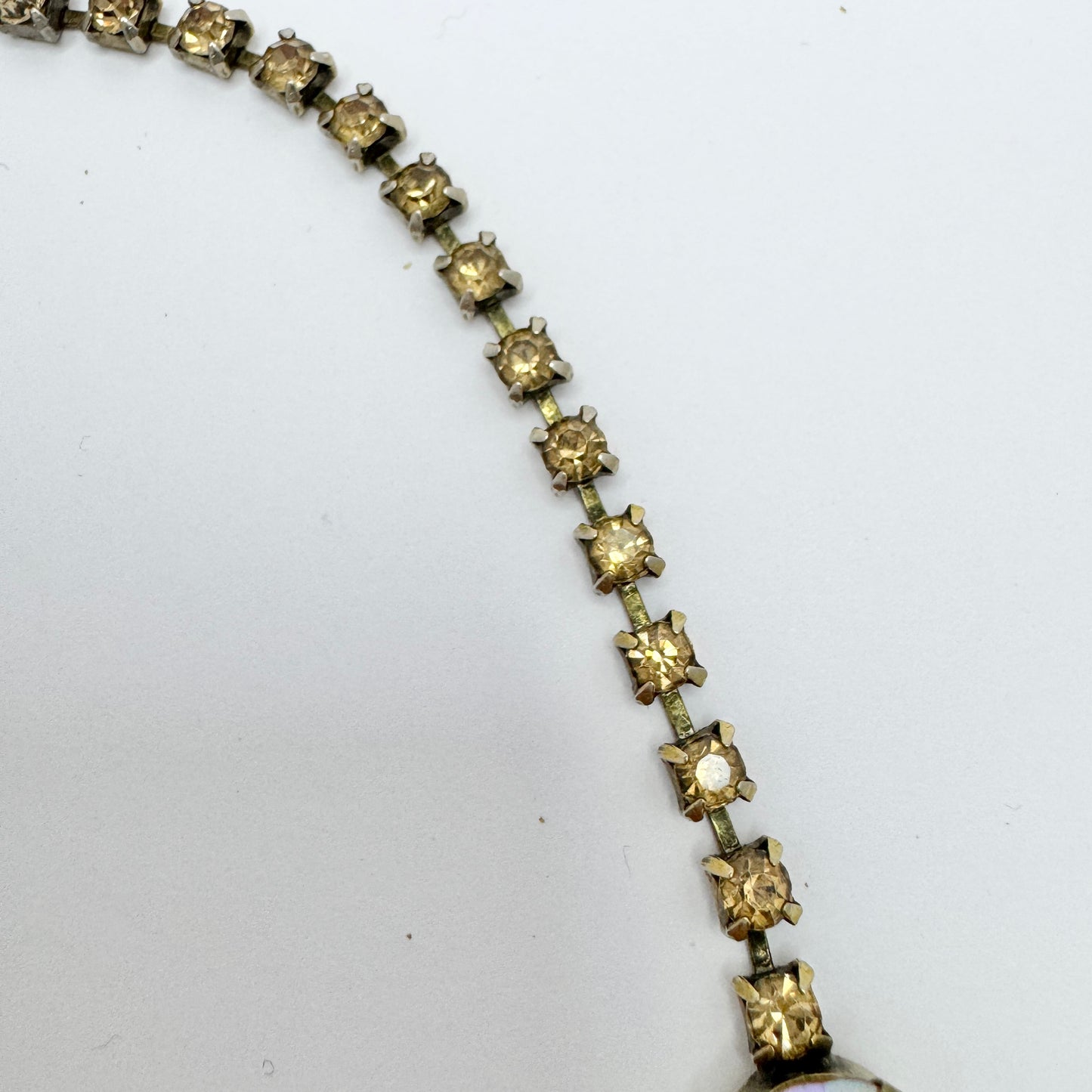 Signed Regency, Vintage ca 1950s. Vintage Costume Jewelry Necklace.