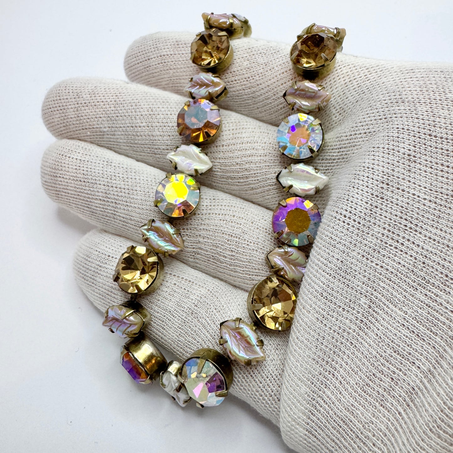 Signed Regency, Vintage ca 1950s. Vintage Costume Jewelry Necklace.