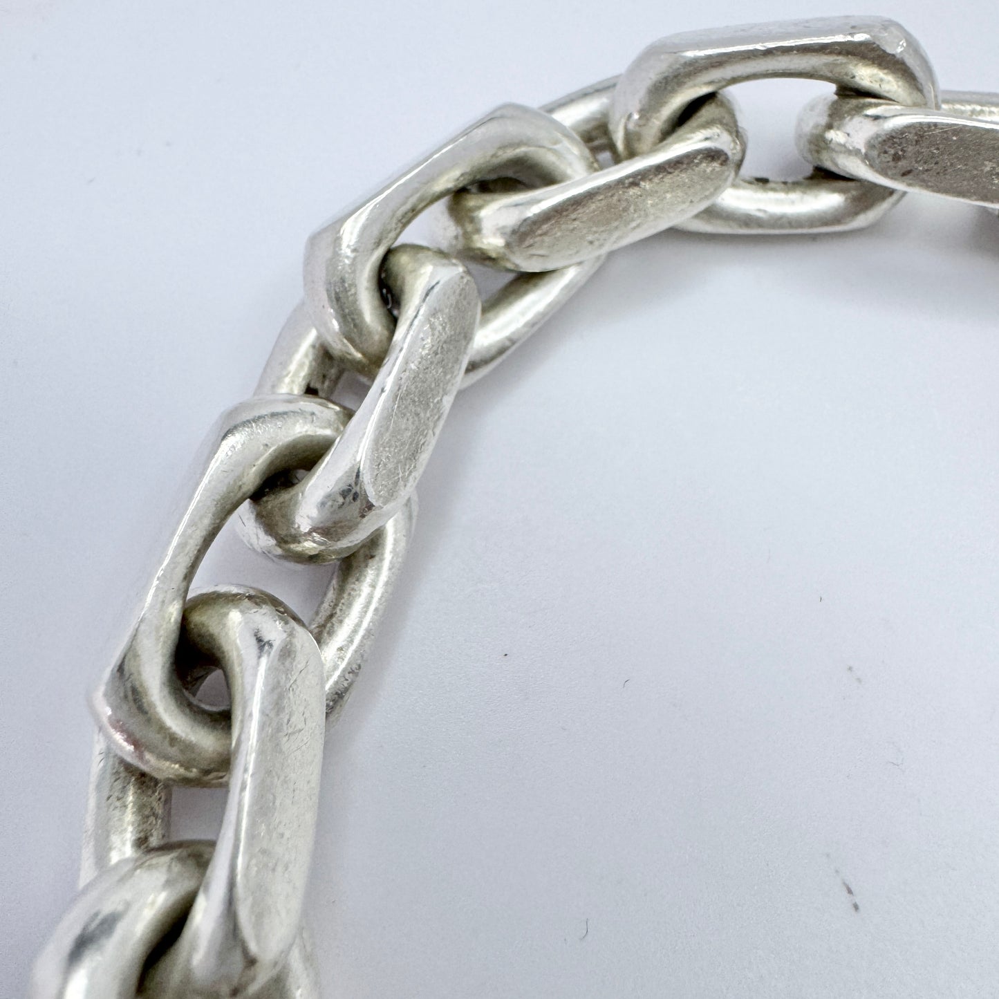 Frantz Hingelberg, Denmark 1958. Chunky Vintage Sterling Silver Bracelet.