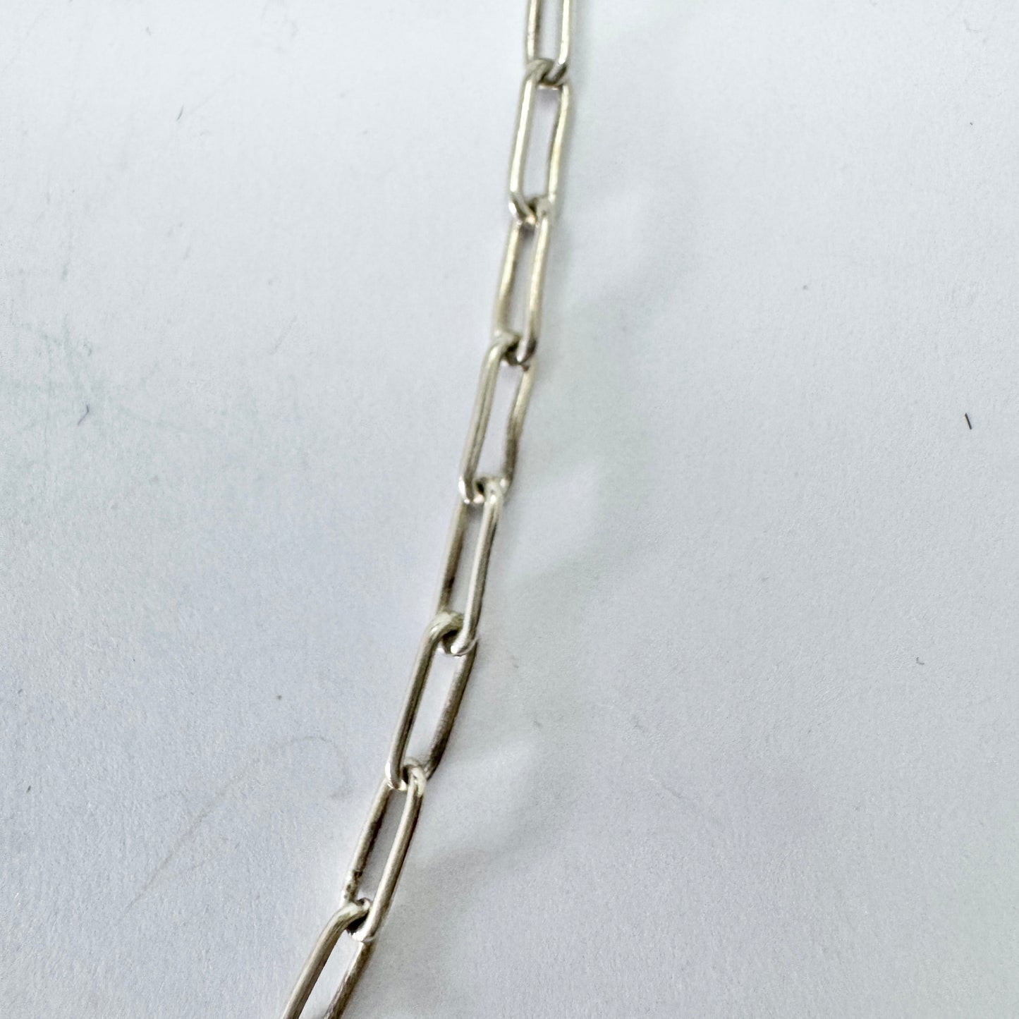 Dahlström, Sweden 1946. Vintage Sterling Silver Chain Necklace.