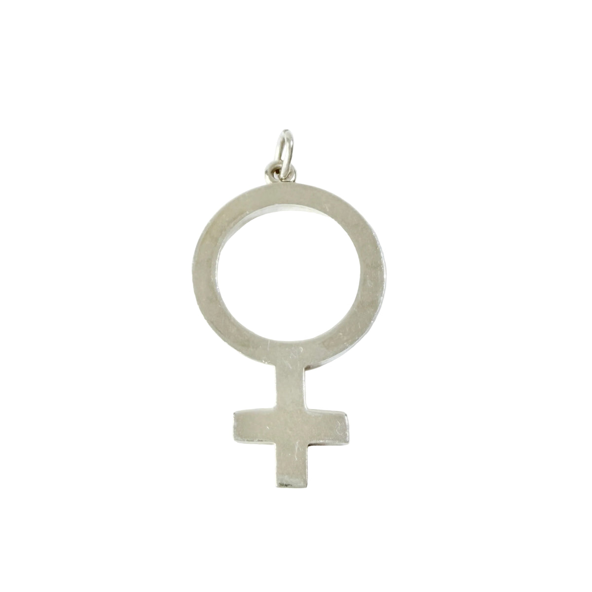 Sporrong, Sweden 1974. Vintage Sterling Silver Venus Women's Liberation Movement Pendant.