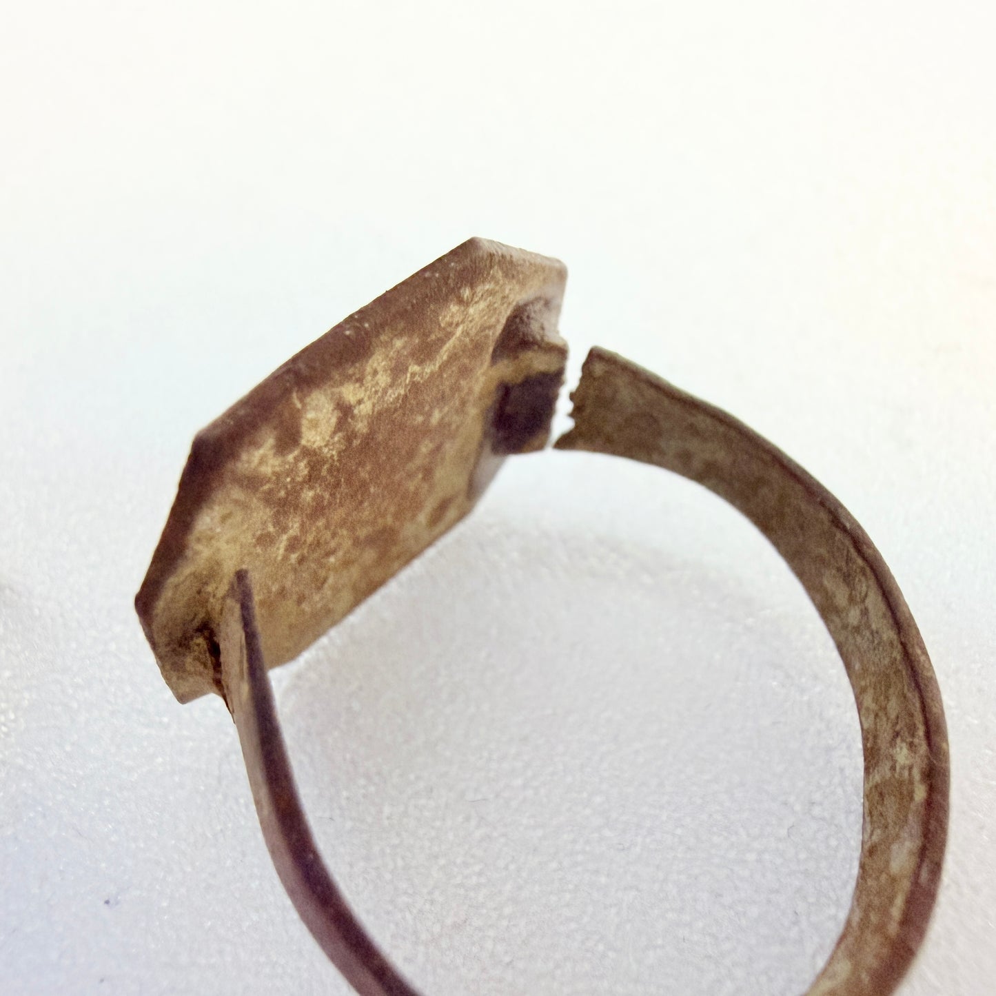 Ancient Bronze Jewelry Ring Fragments