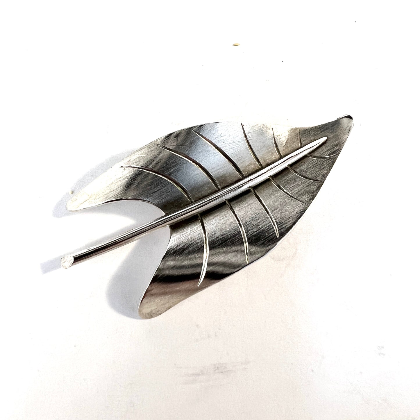 Sigurd Persson for Stigbert, Sweden 1951. Vintage Sterling Silver Brooch.