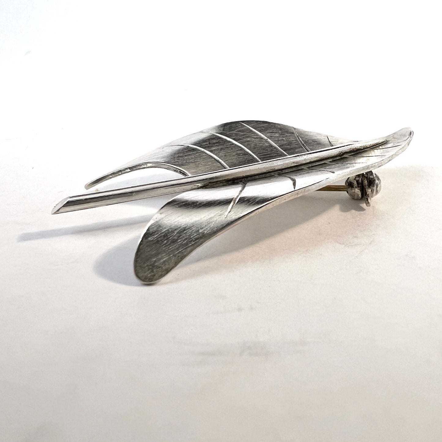 Sigurd Persson for Stigbert, Sweden 1951. Vintage Sterling Silver Brooch.