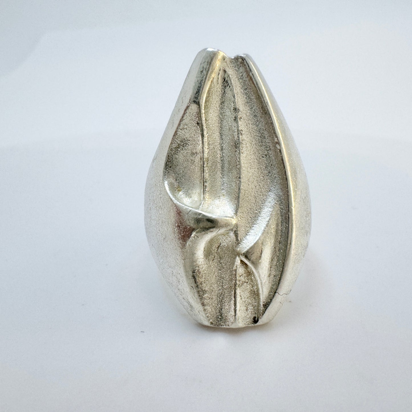 Bjorn Weckstrom for Lapponia Finland 1996. Vintage Sterling Silver Ring.