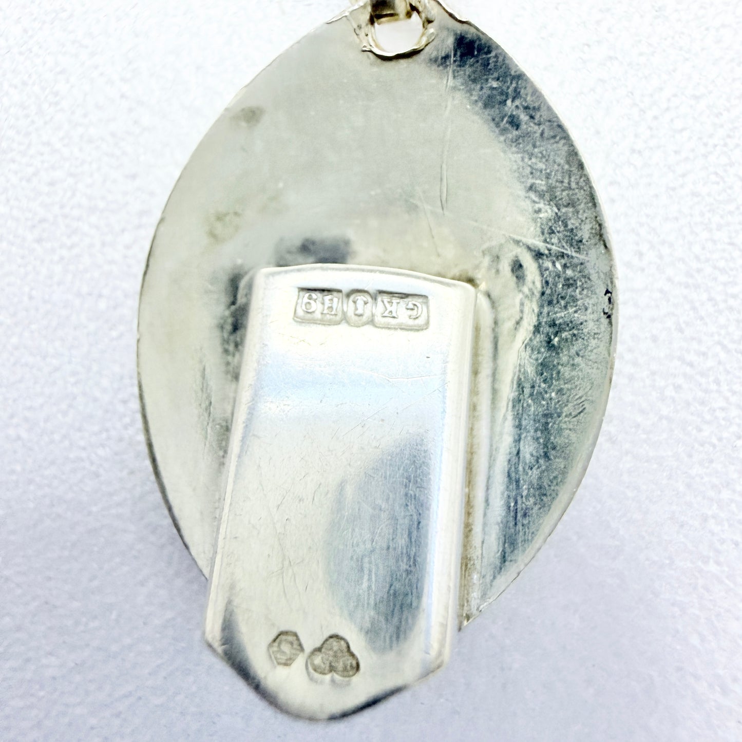 G Kaplan, Sweden 1958. Vintage Mid-century Solid Silver Bracelet.