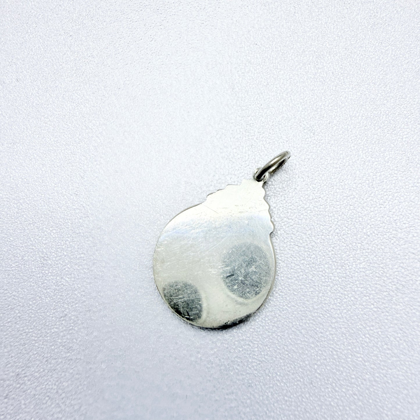 Ceson, Sweden ca 1950s. Vintage Solid Silver Zodiac Taurus Pendant / Charm