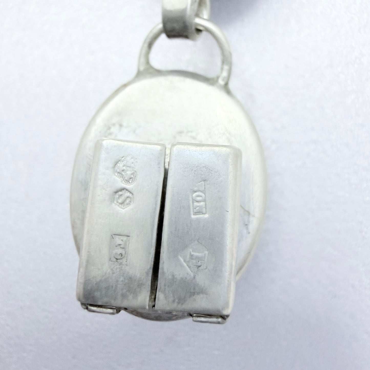 O Nordström, Sweden 1969. Vintage Solid Silver Bergslagen-stone Bracelet.