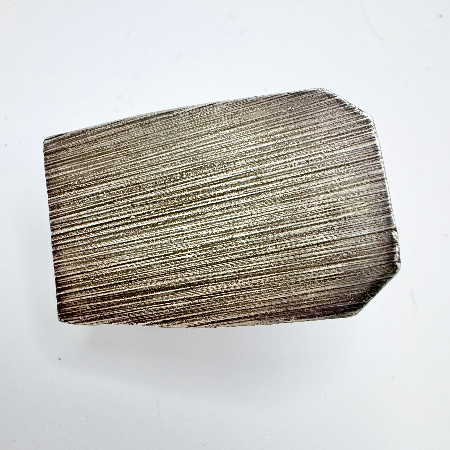 Alessandro Magrino, Italy. Vintage Sterling Silver Miniature Italian Town House.