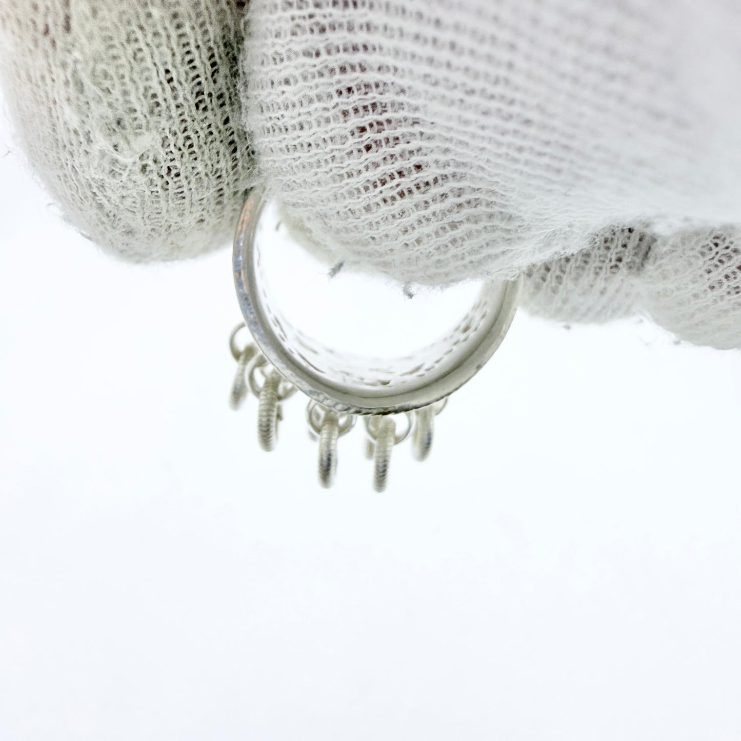 KNN, Sweden. Vintage Sterling Silver Traditional Sami / Laplander Ring